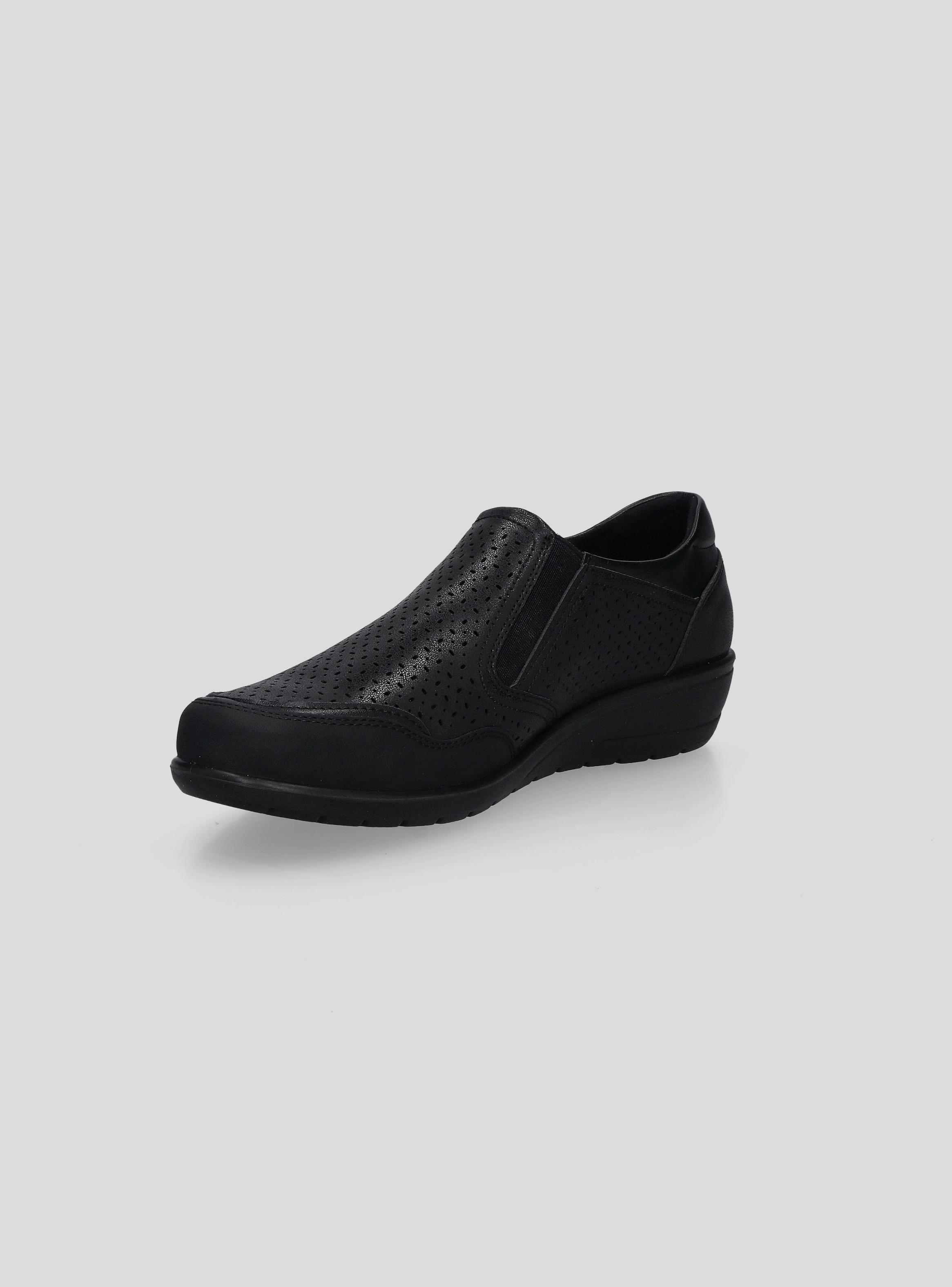Zapato Casual con Perforaciones Decorativas Slip-On Mujer-2