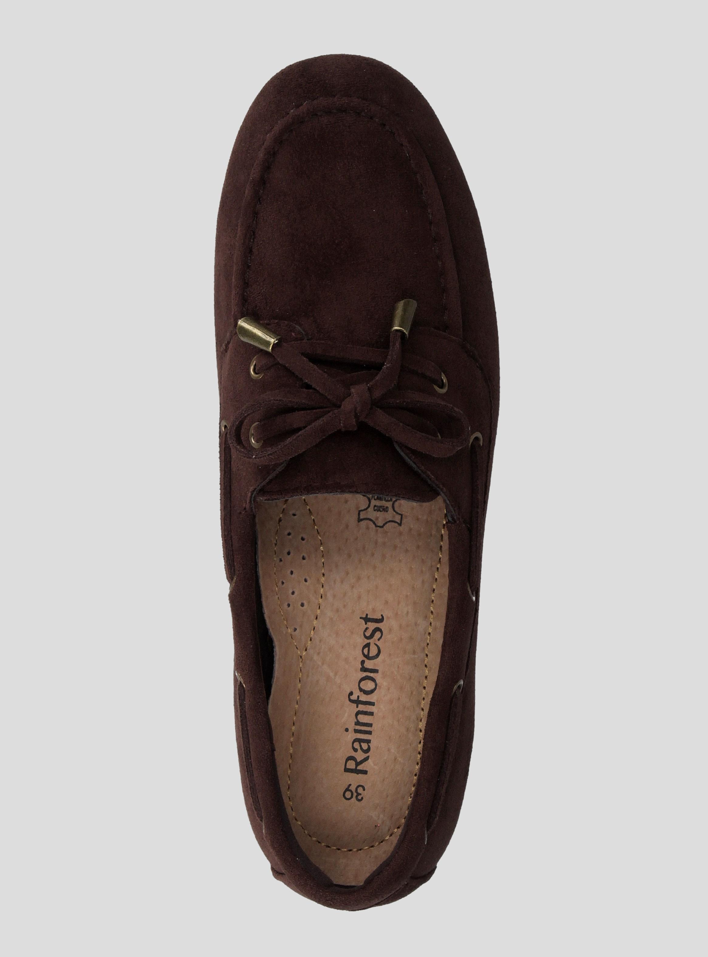 Mocasín Casual con Cordones Estilo Náutico Mujer-3