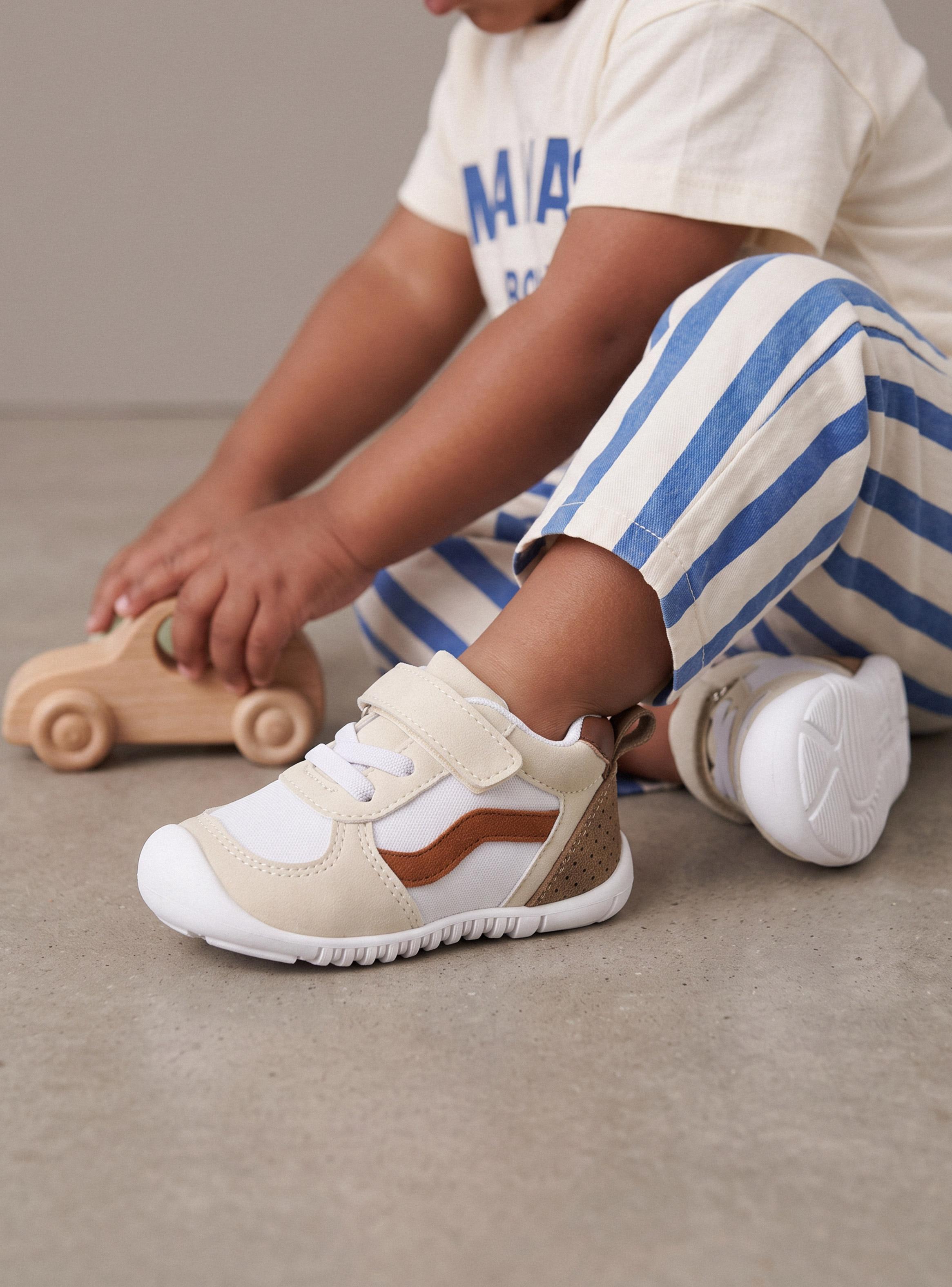 Zapatilla Training Niño Gateador Velcro Elástico T.17-T.21-0