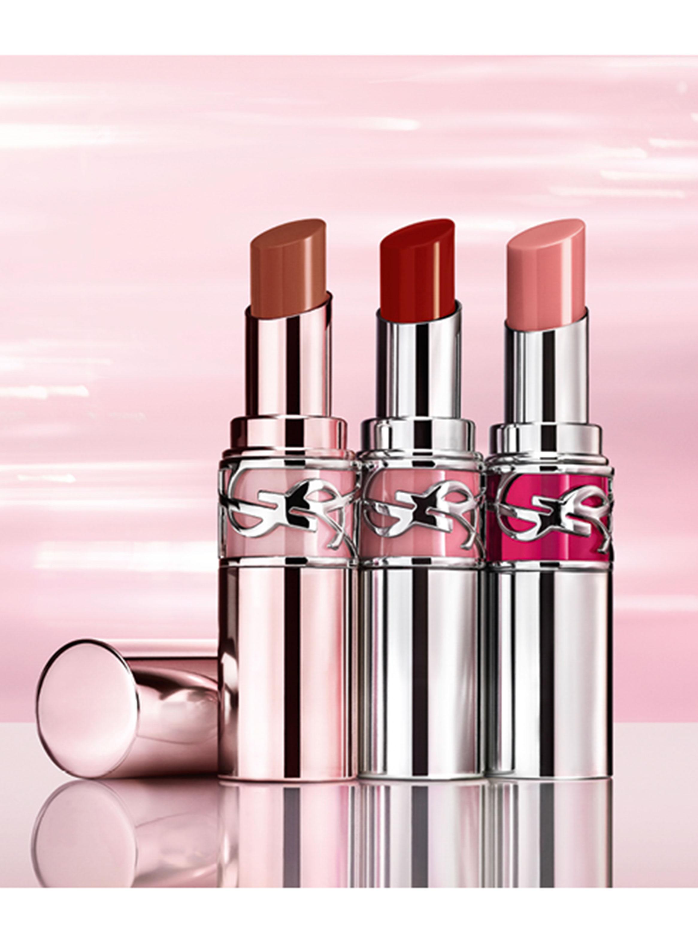 Brillo Labial YSL Loveshine Candy Glaze 15 Showcasing Nude Yves Saint Laurent-5