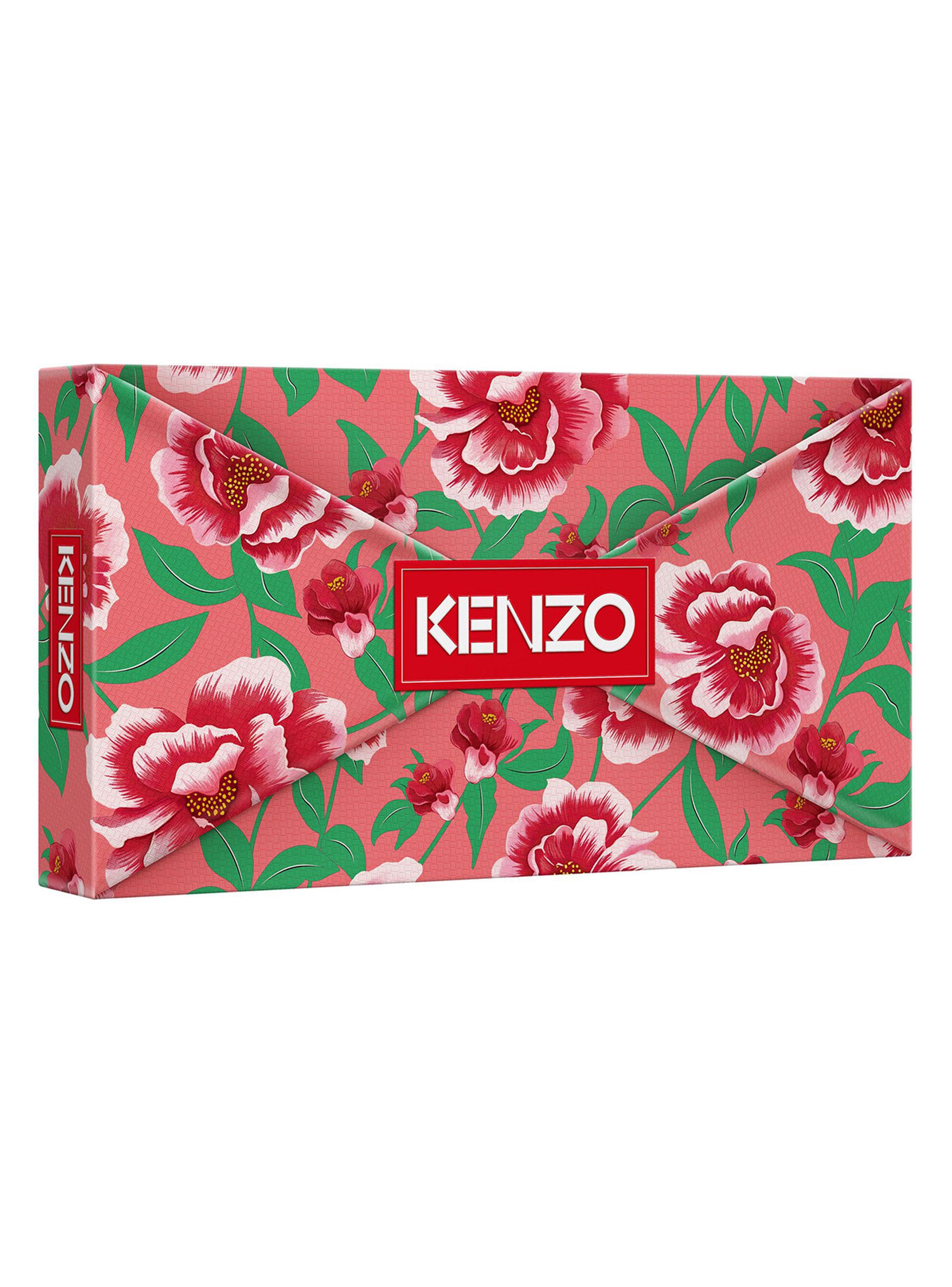 Set Perfume Flower By Kenzo EDP Mujer 100ml + EDP Tiny Poppy 15ml + Body milk 75ml-2