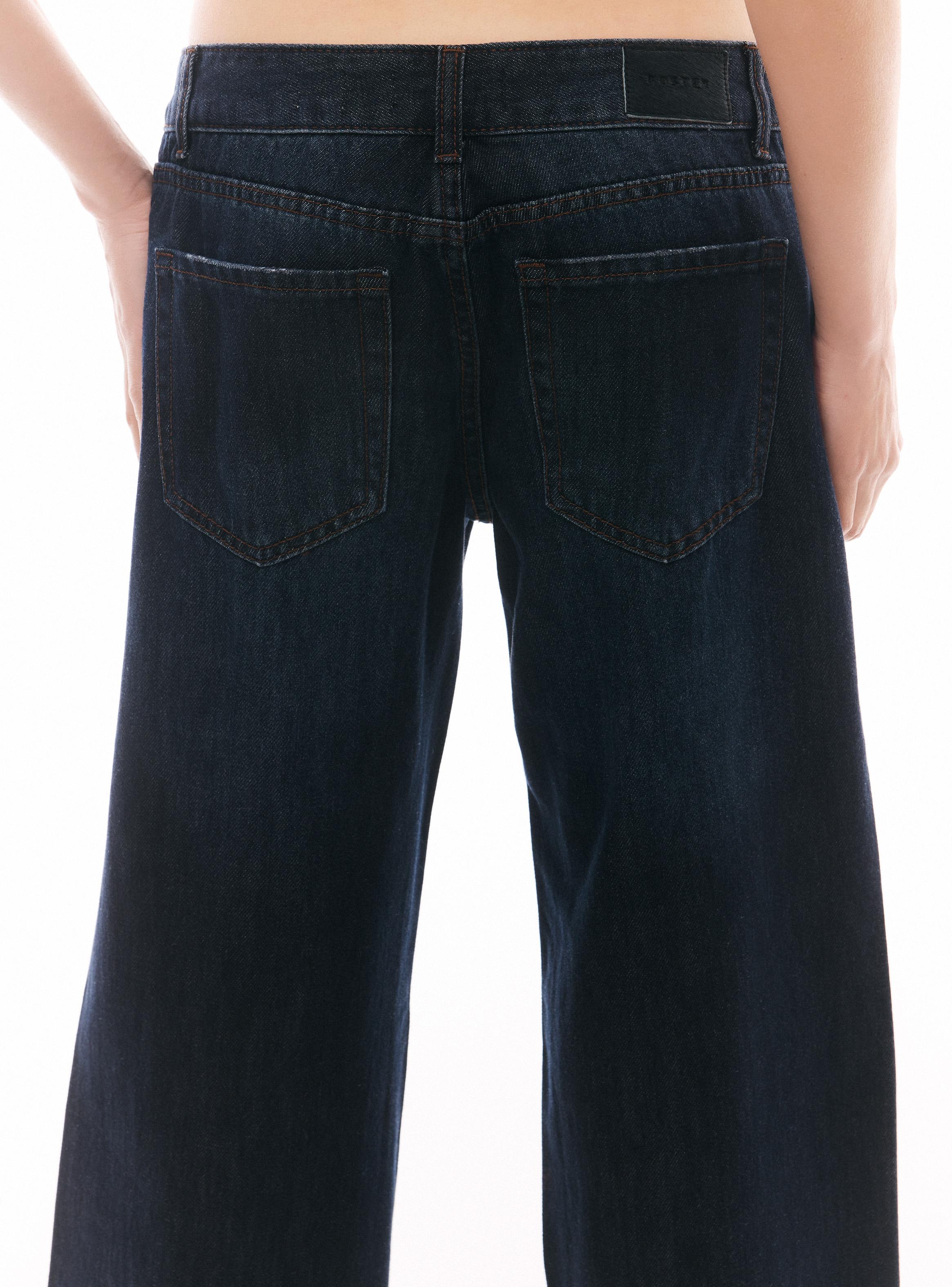 Jeans Clásico Baggy Tiro Bajo-3