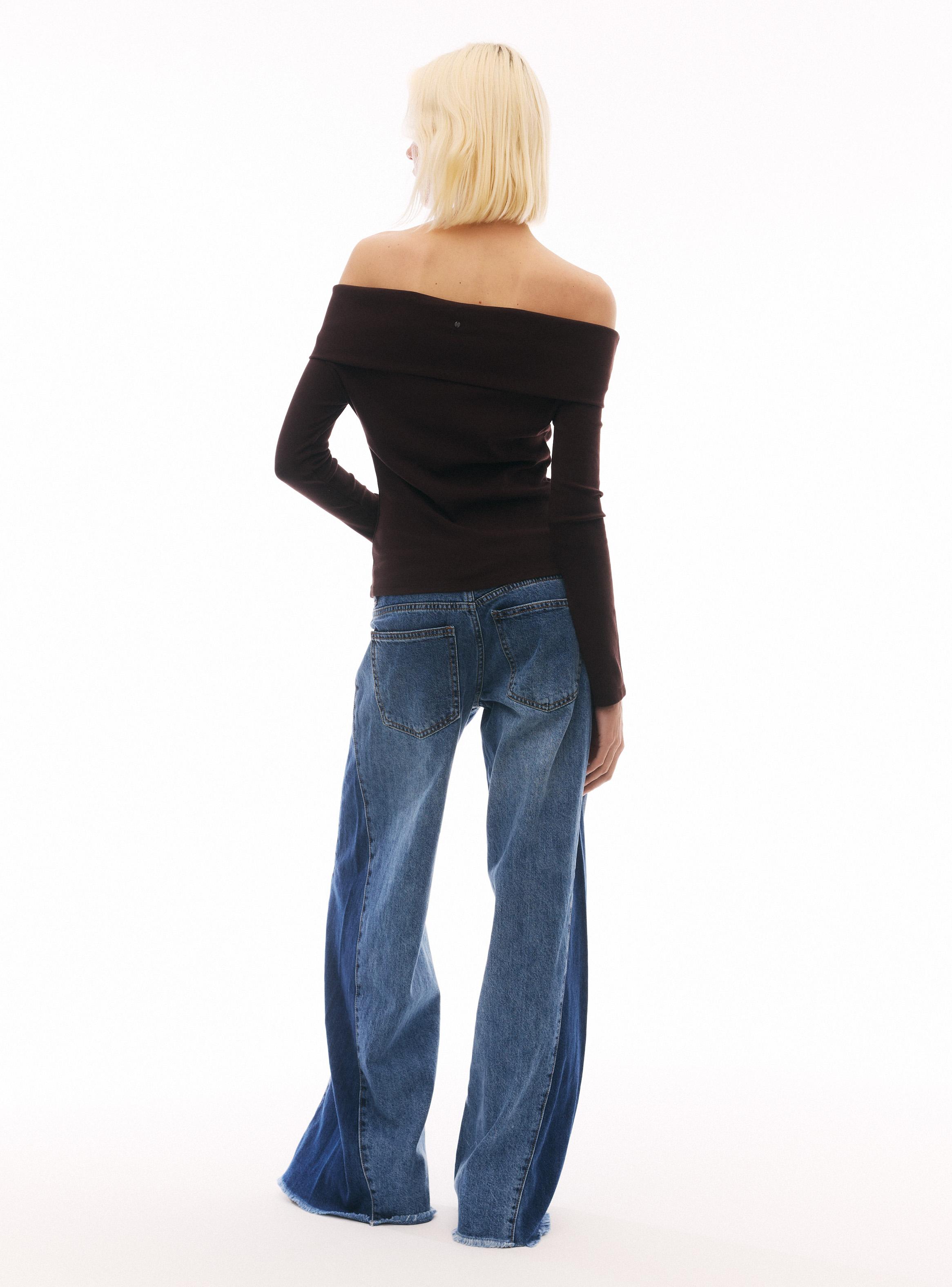 Jeans Extreme Wide Leg Cortes-5