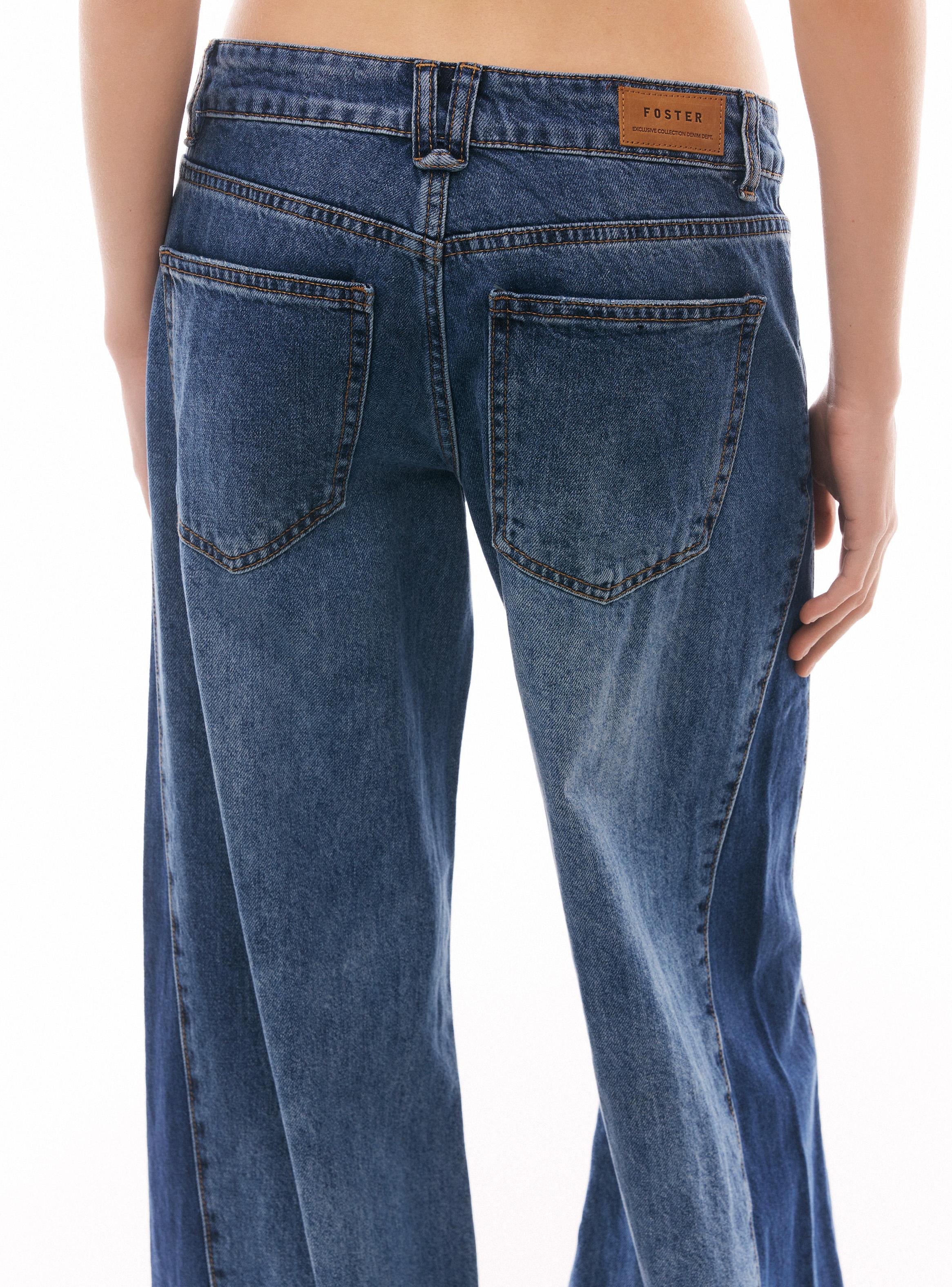 Jeans Extreme Wide Leg Cortes-3