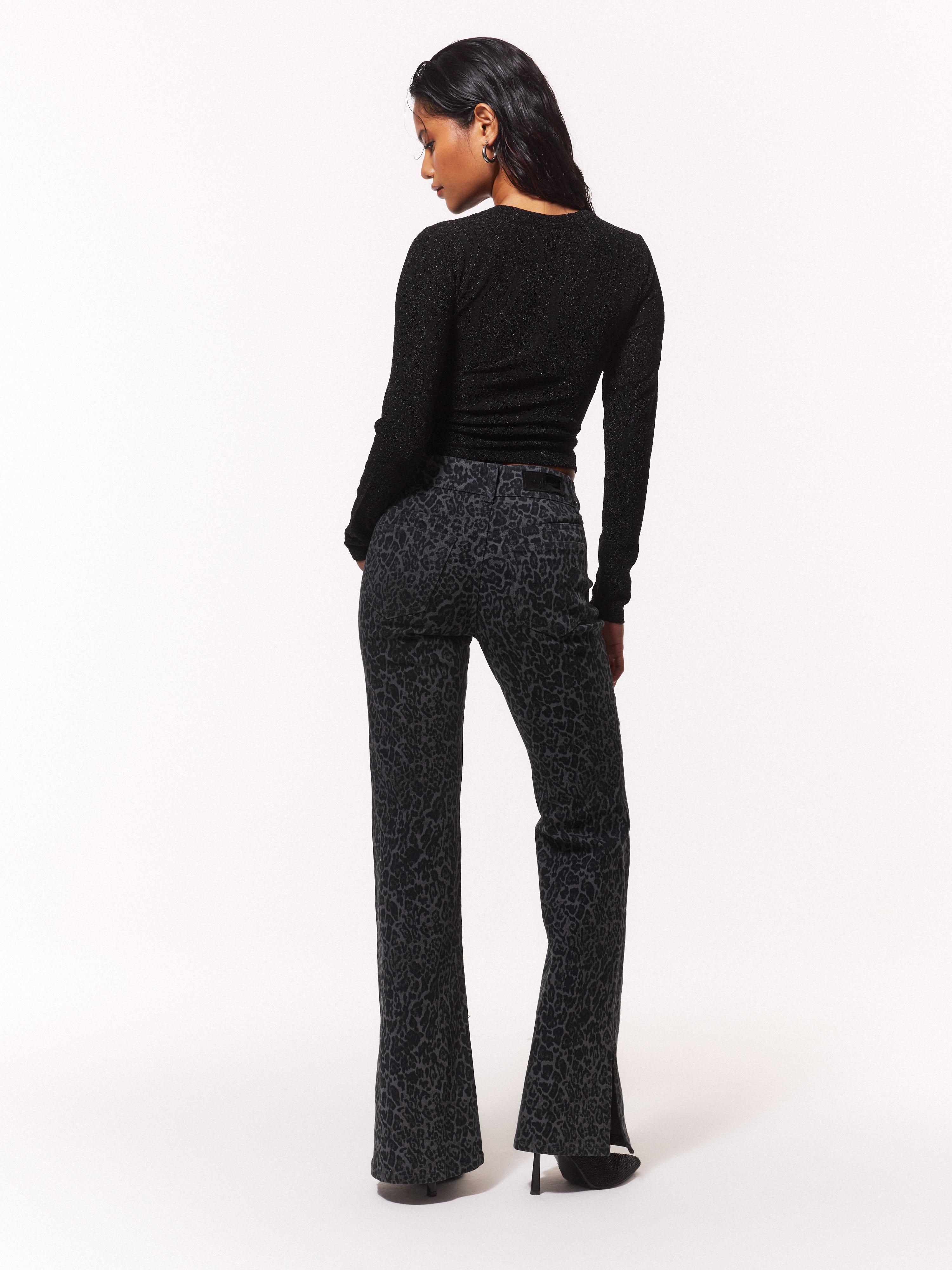 Polera Asimétrica Jacquard Lurex-5