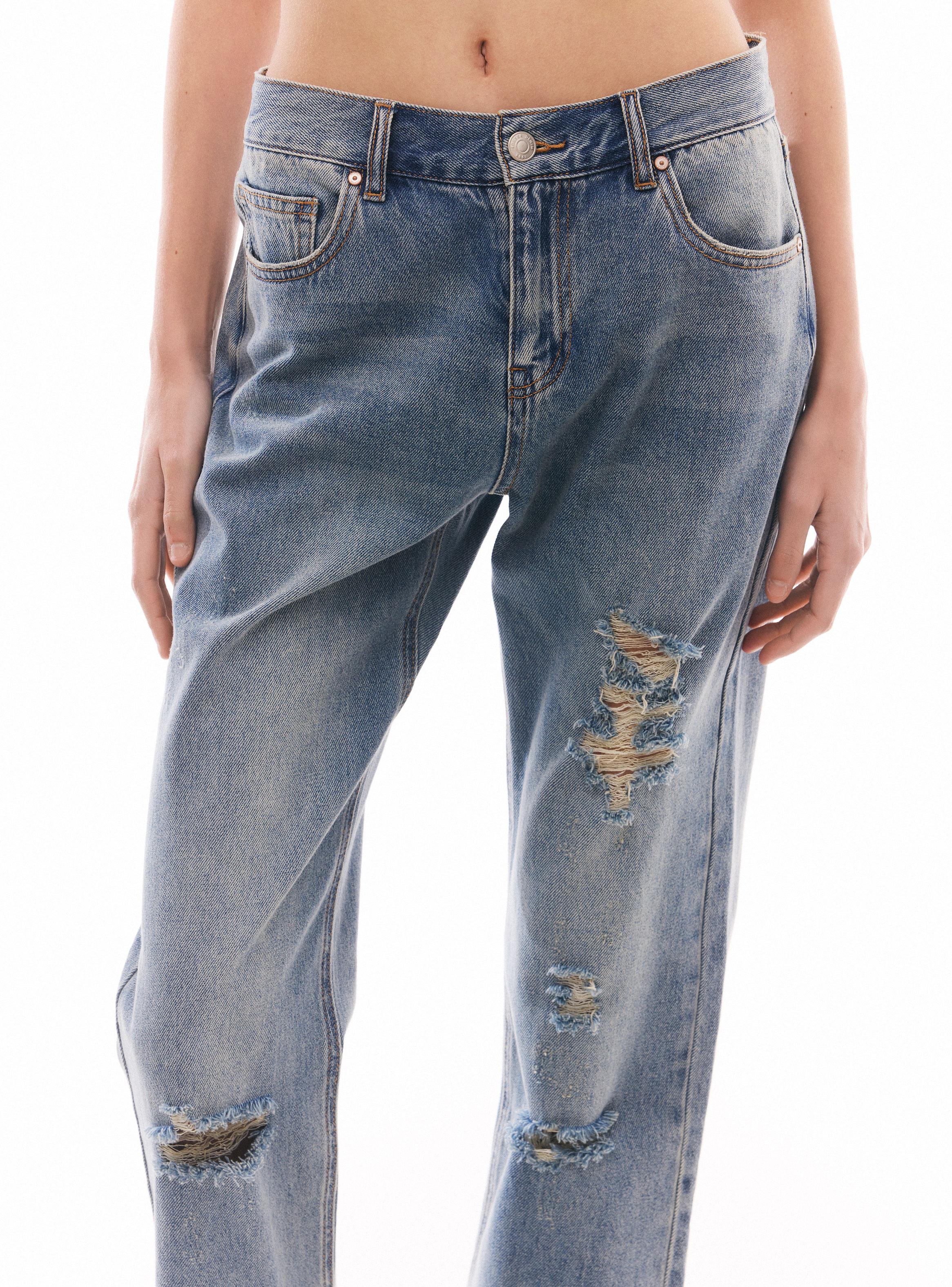 Jeans Straight Rotos-2