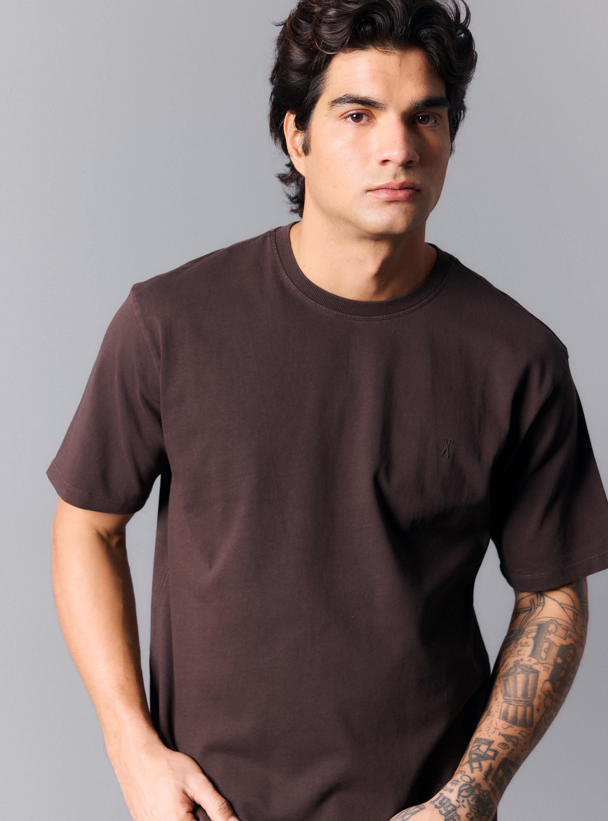 Polera Lavada Lisa-2