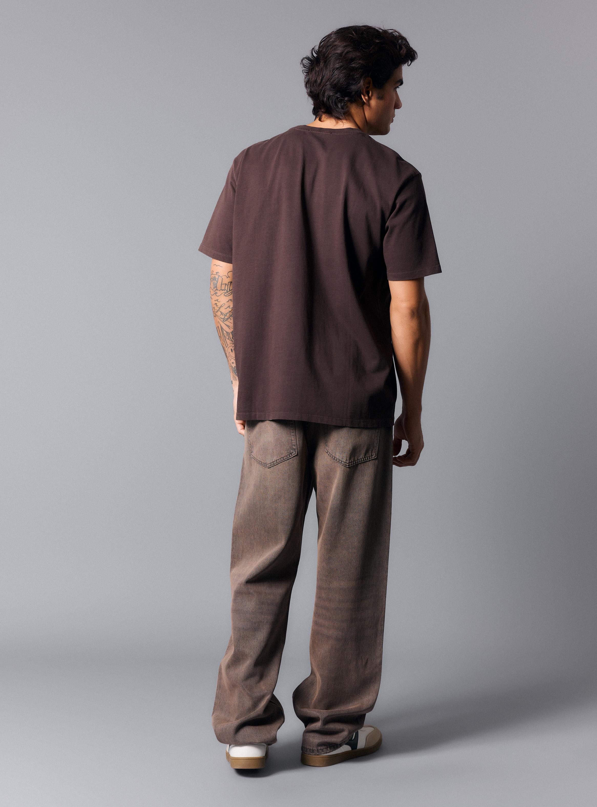 Polera Lavada Lisa-5