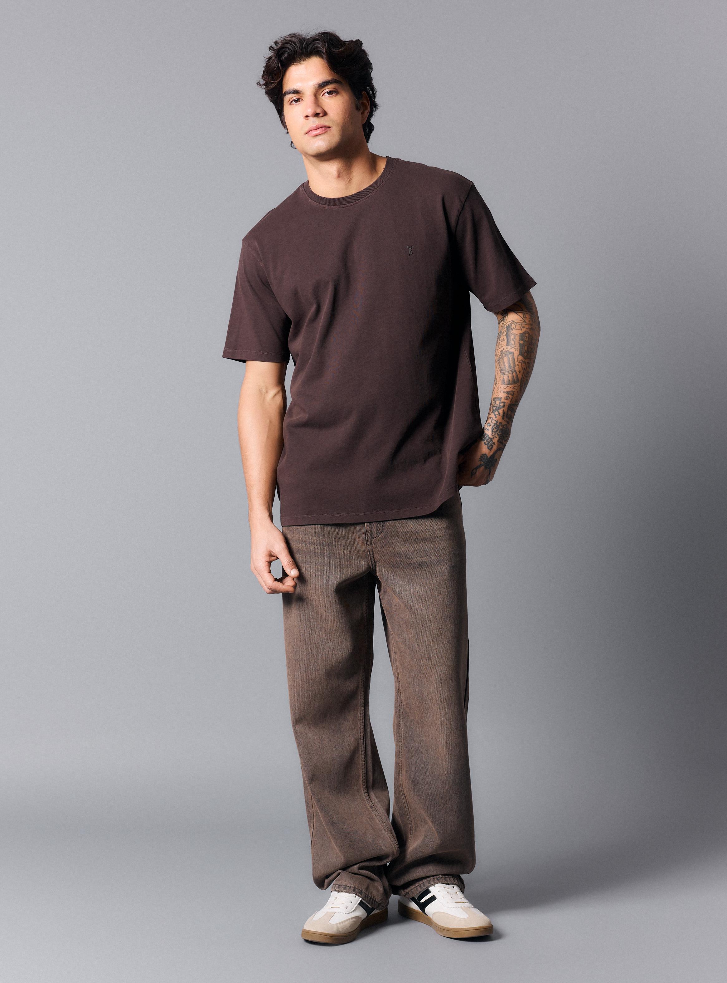 Polera Lavada Lisa-4