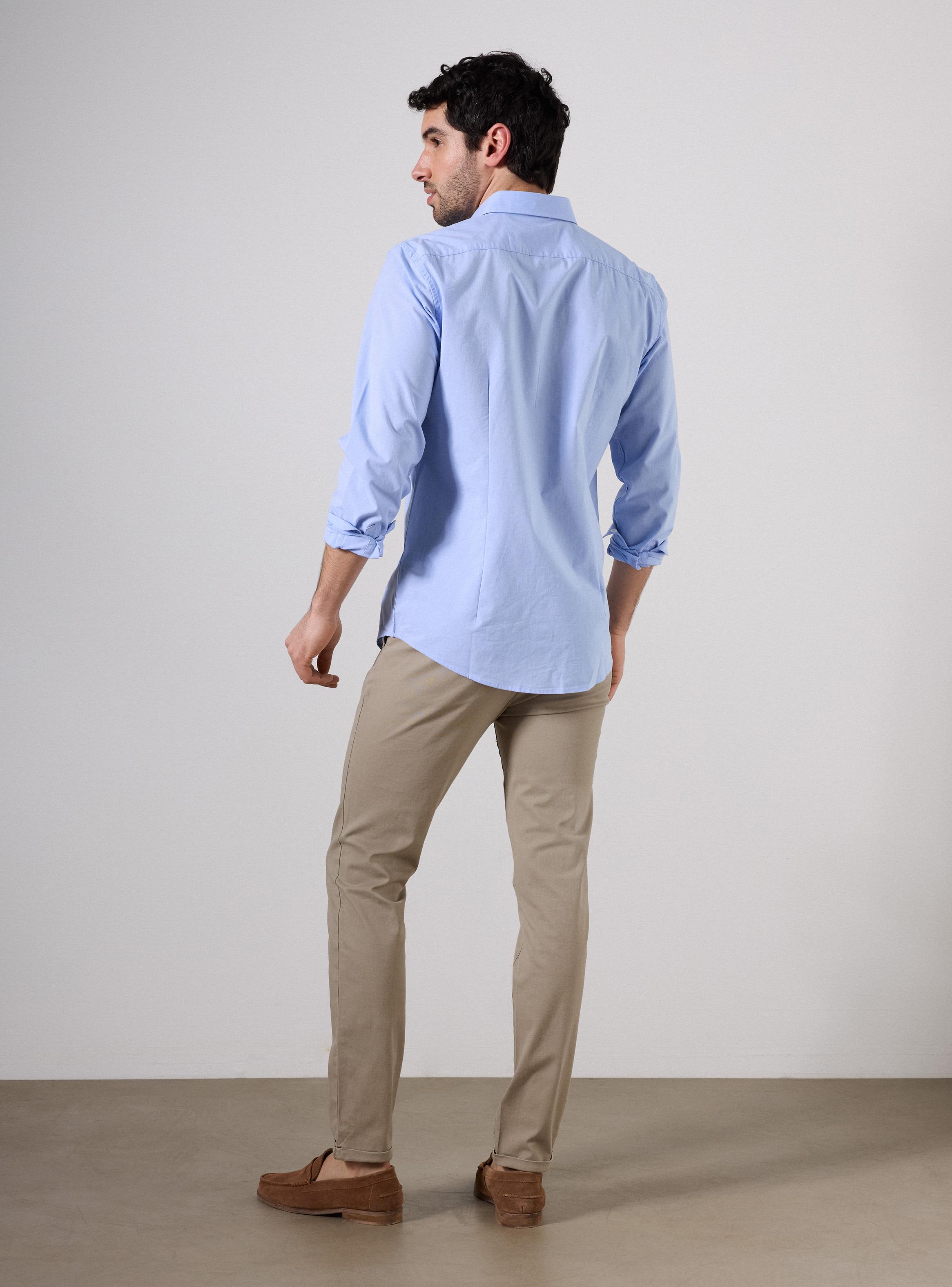 Pantalón Gabardina Slim-5