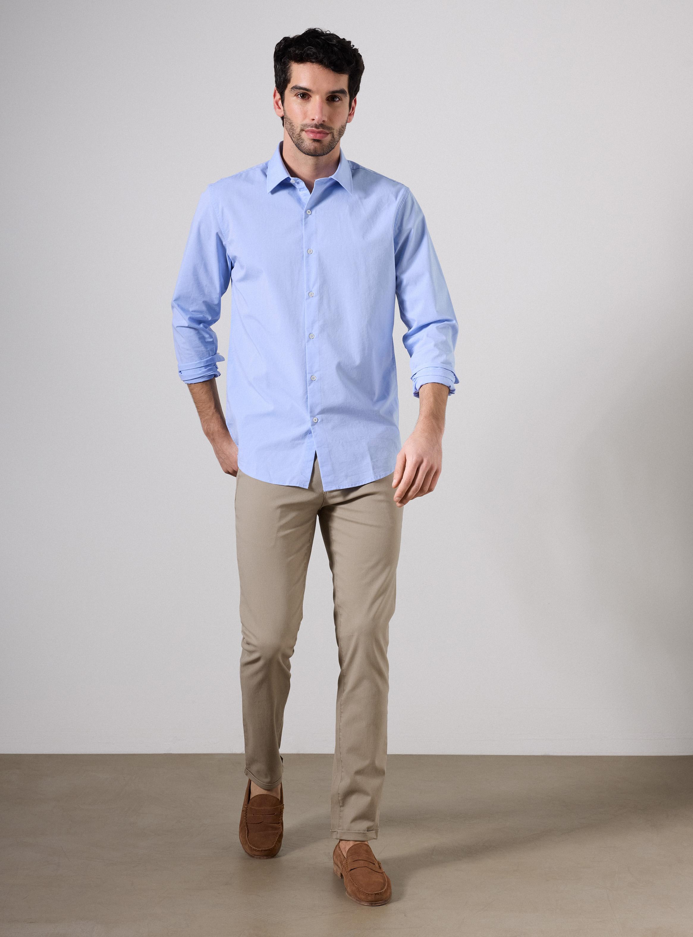 Pantalón Gabardina Slim-4