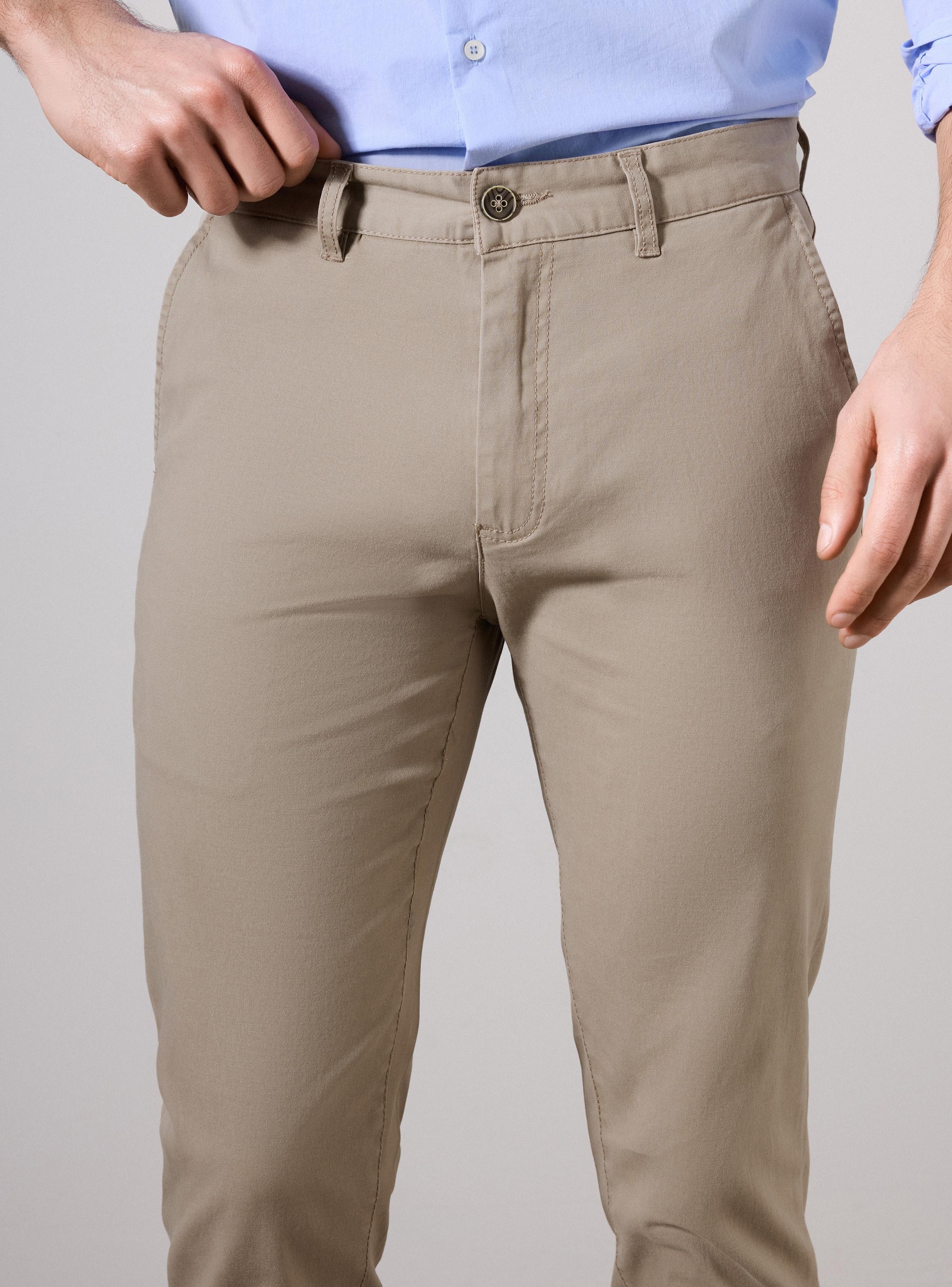 Pantalón Gabardina Slim-2