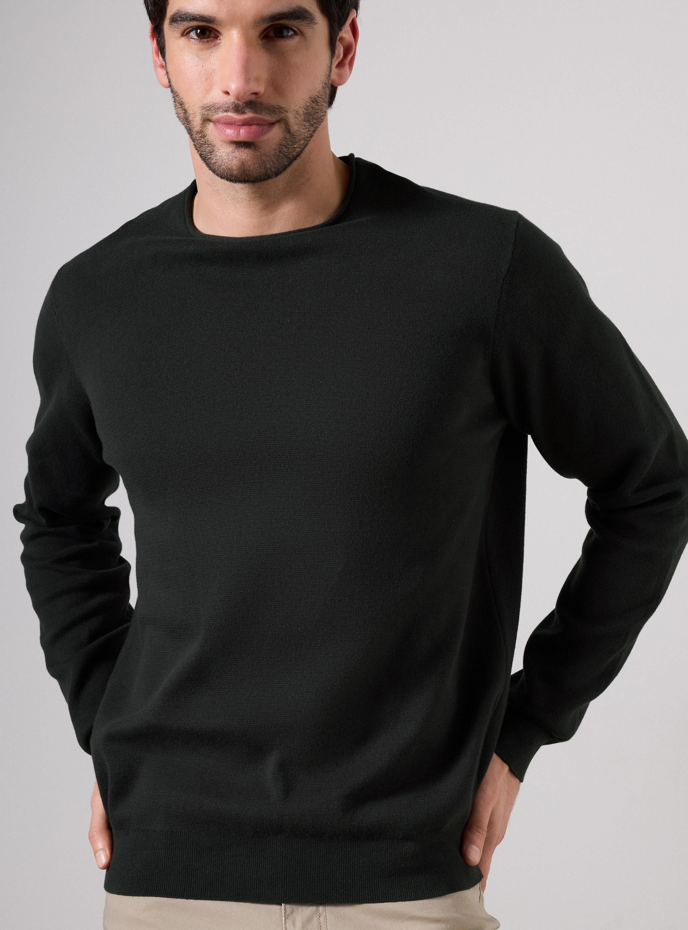 Sweater Crew Neck Cuello Roll-2