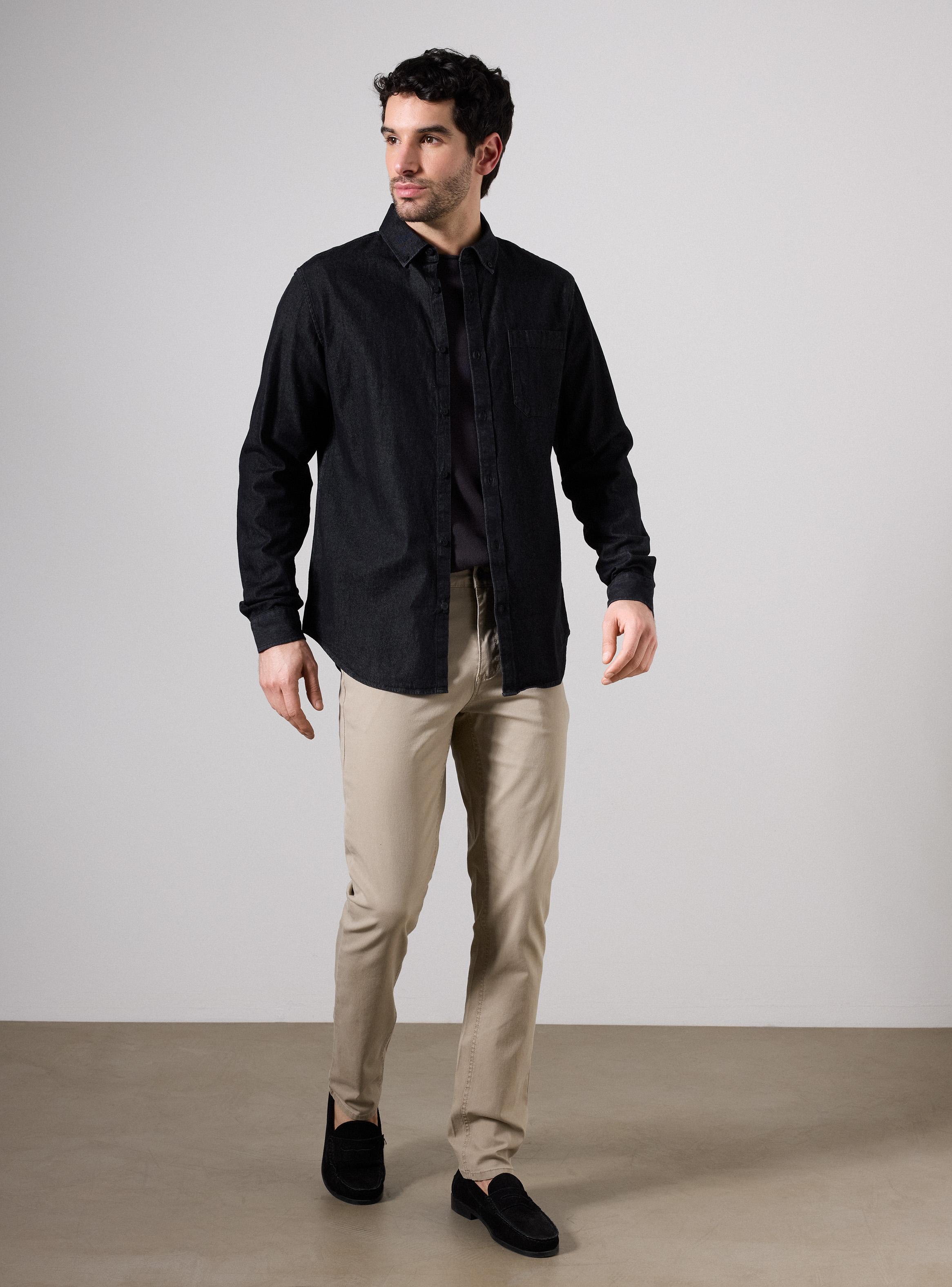 Camisa Denim Clasual-4