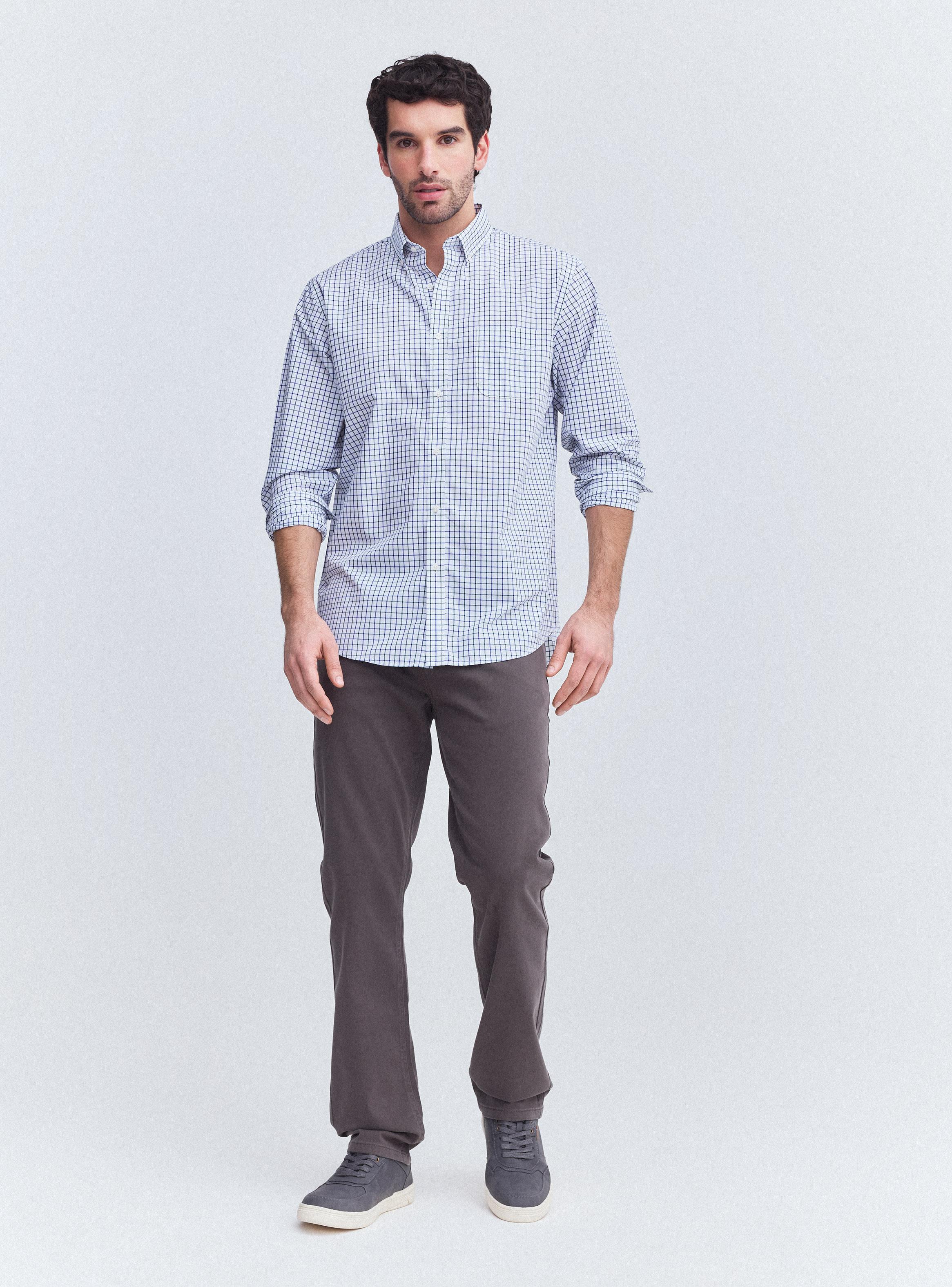 Camisa Cuadros Pequeños-4