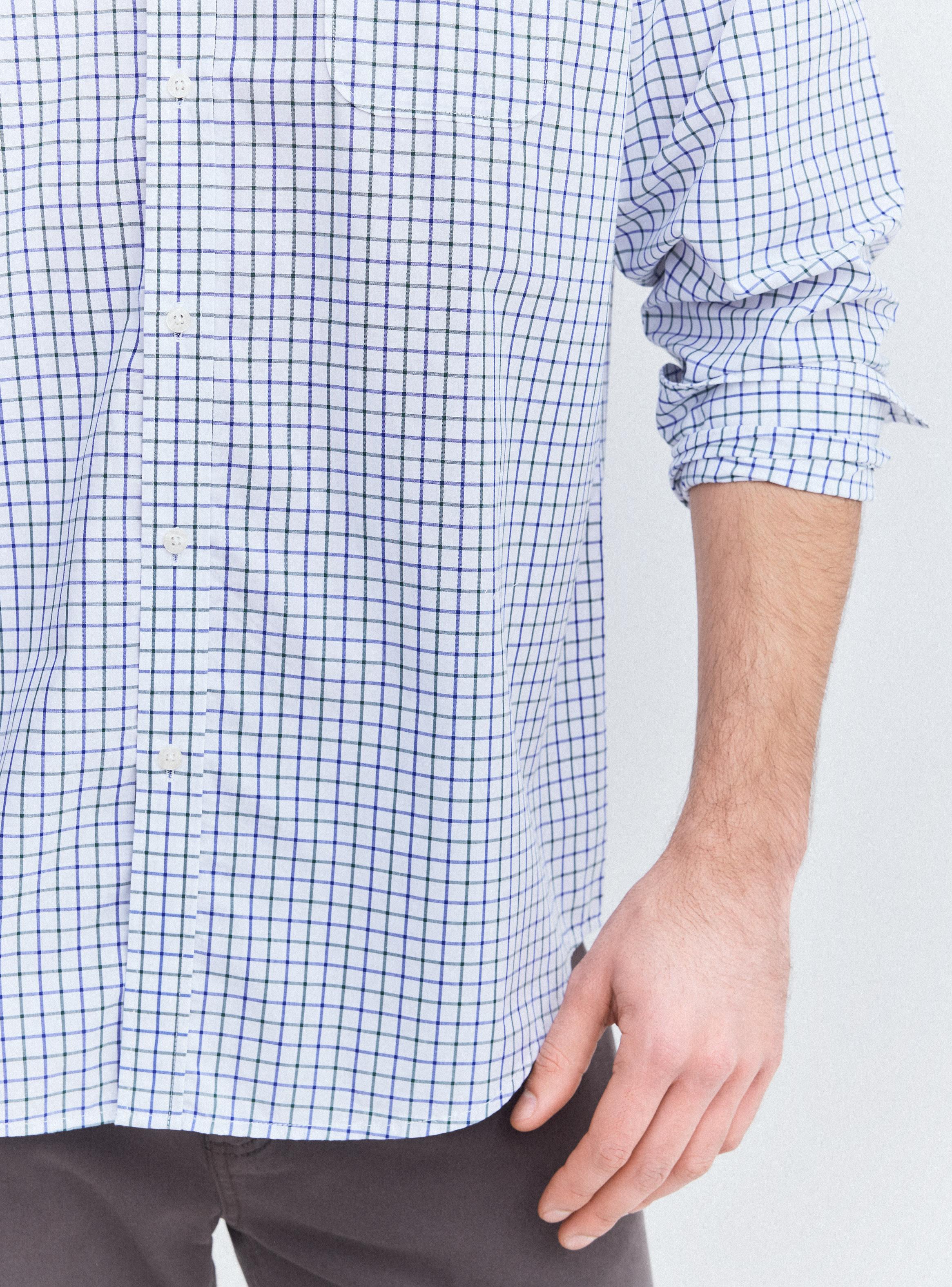 Camisa Cuadros Pequeños-3