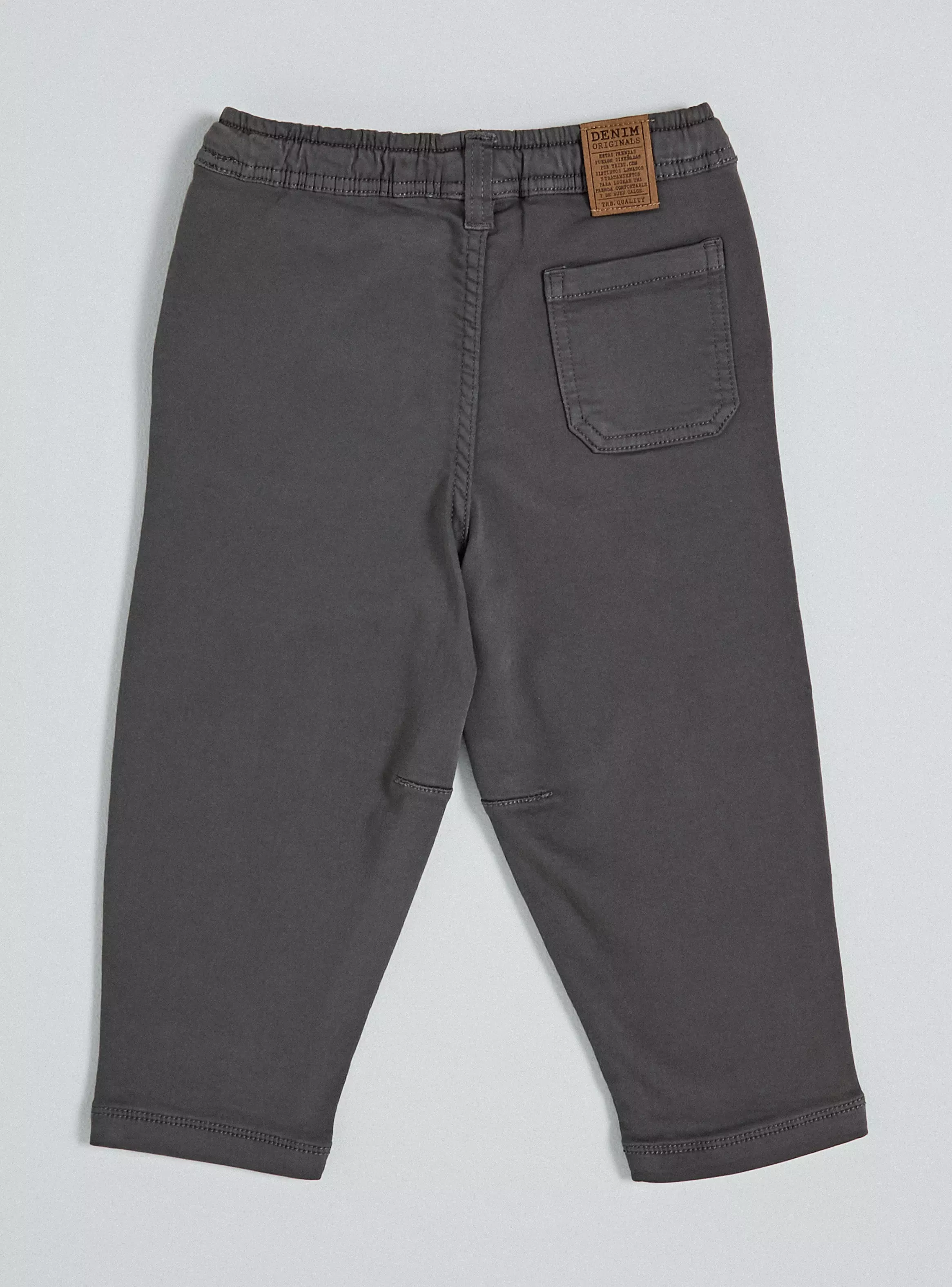 Pantalón Fit Suelto con Cordones Color-2
