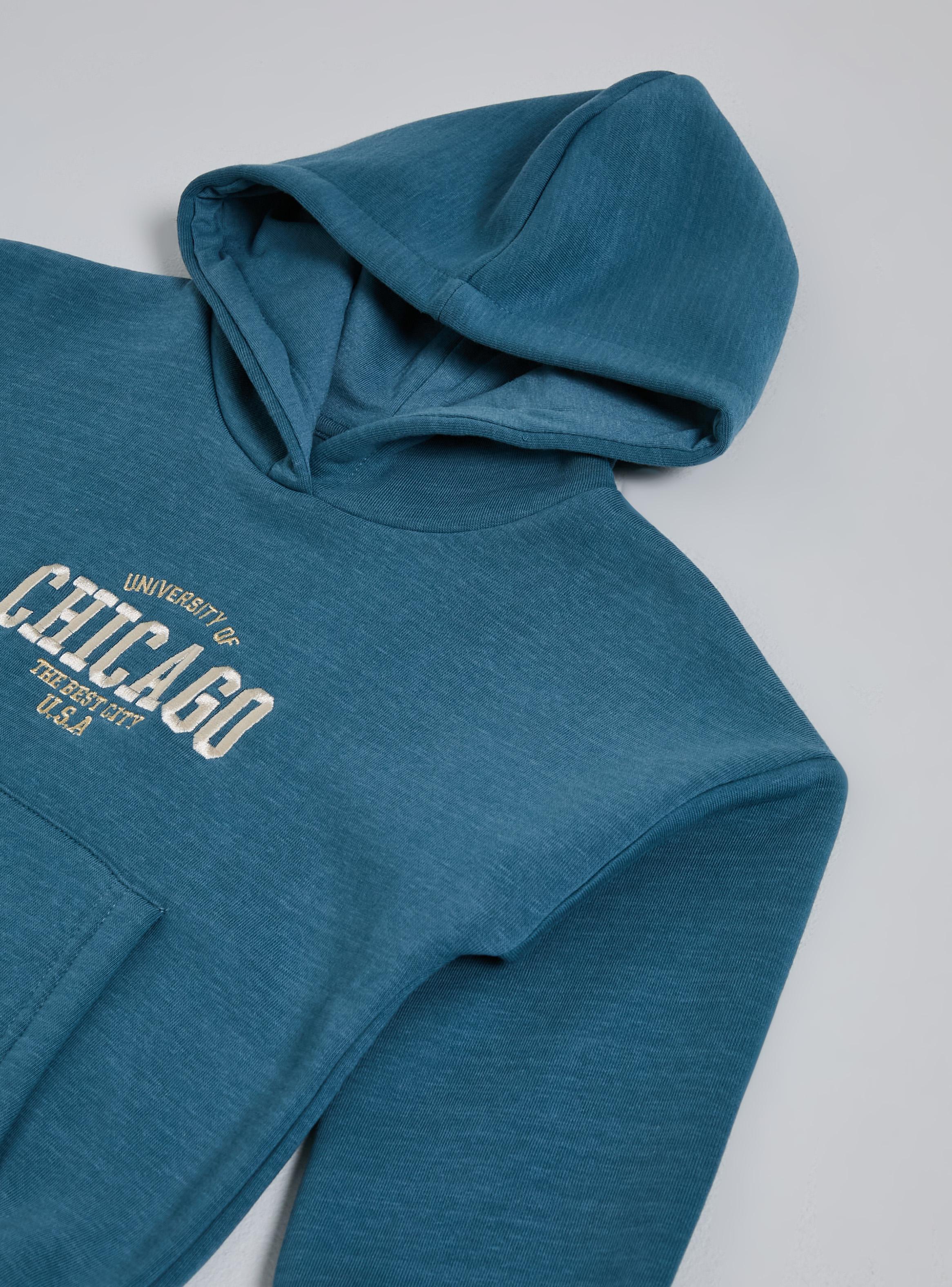 Polerón Capucha Hoddie Varsity-3