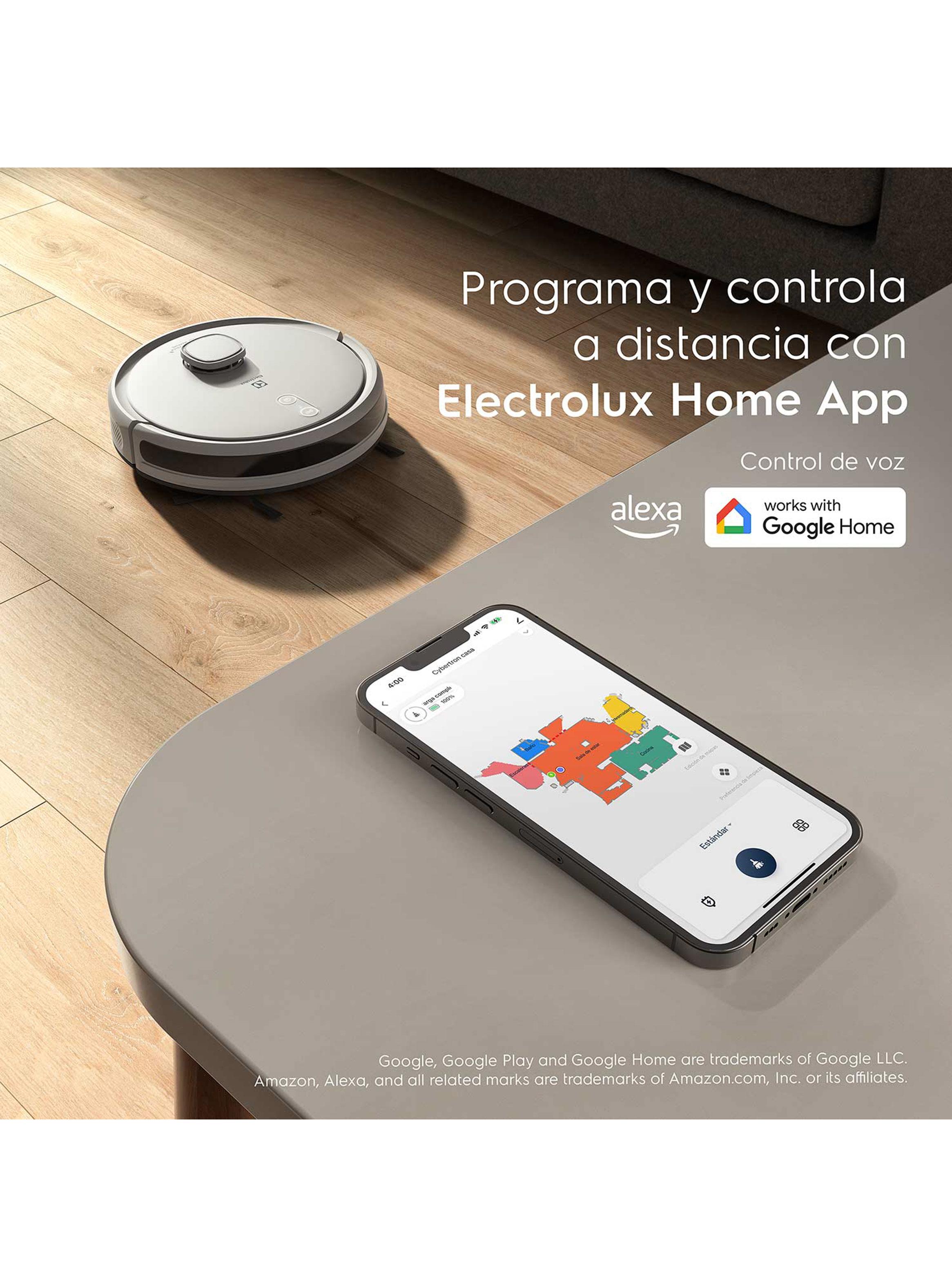 Aspiradora Robot 4 en 1 ERB80 Gris-6