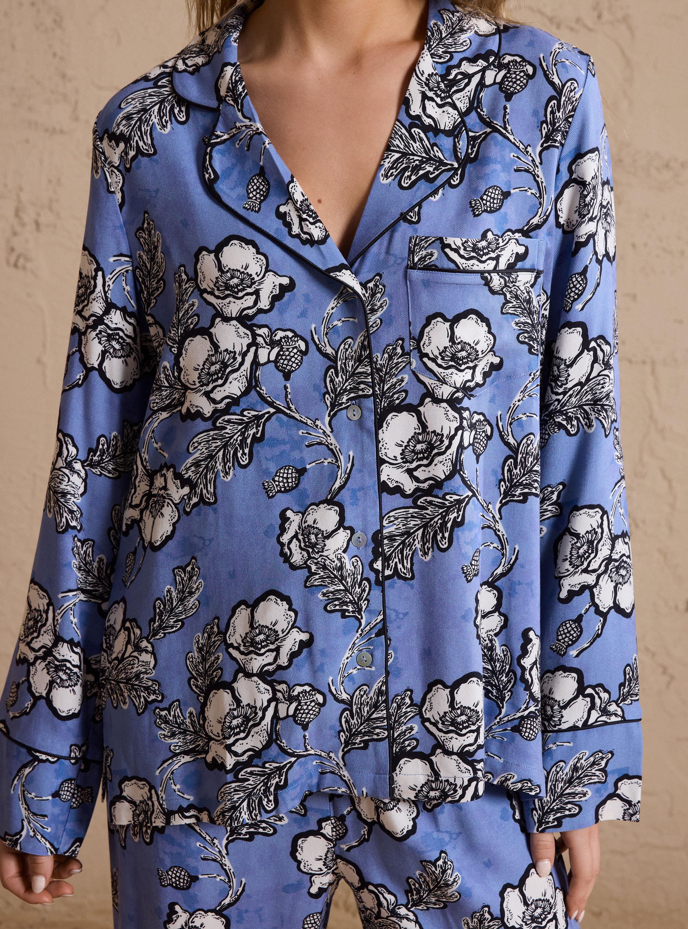 Pijama Camisero Suave Full Print-2