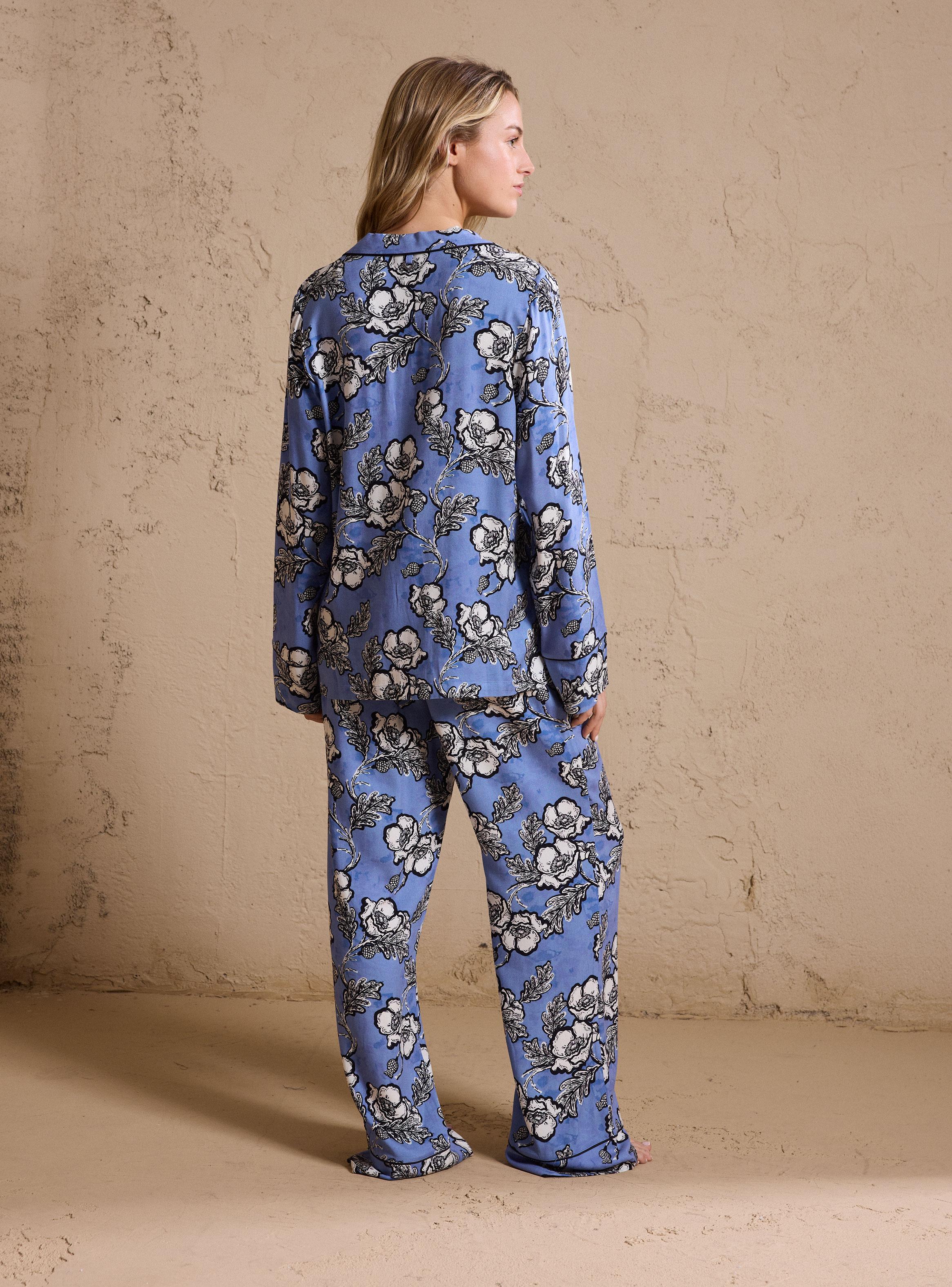Pijama Camisero Suave Full Print-5