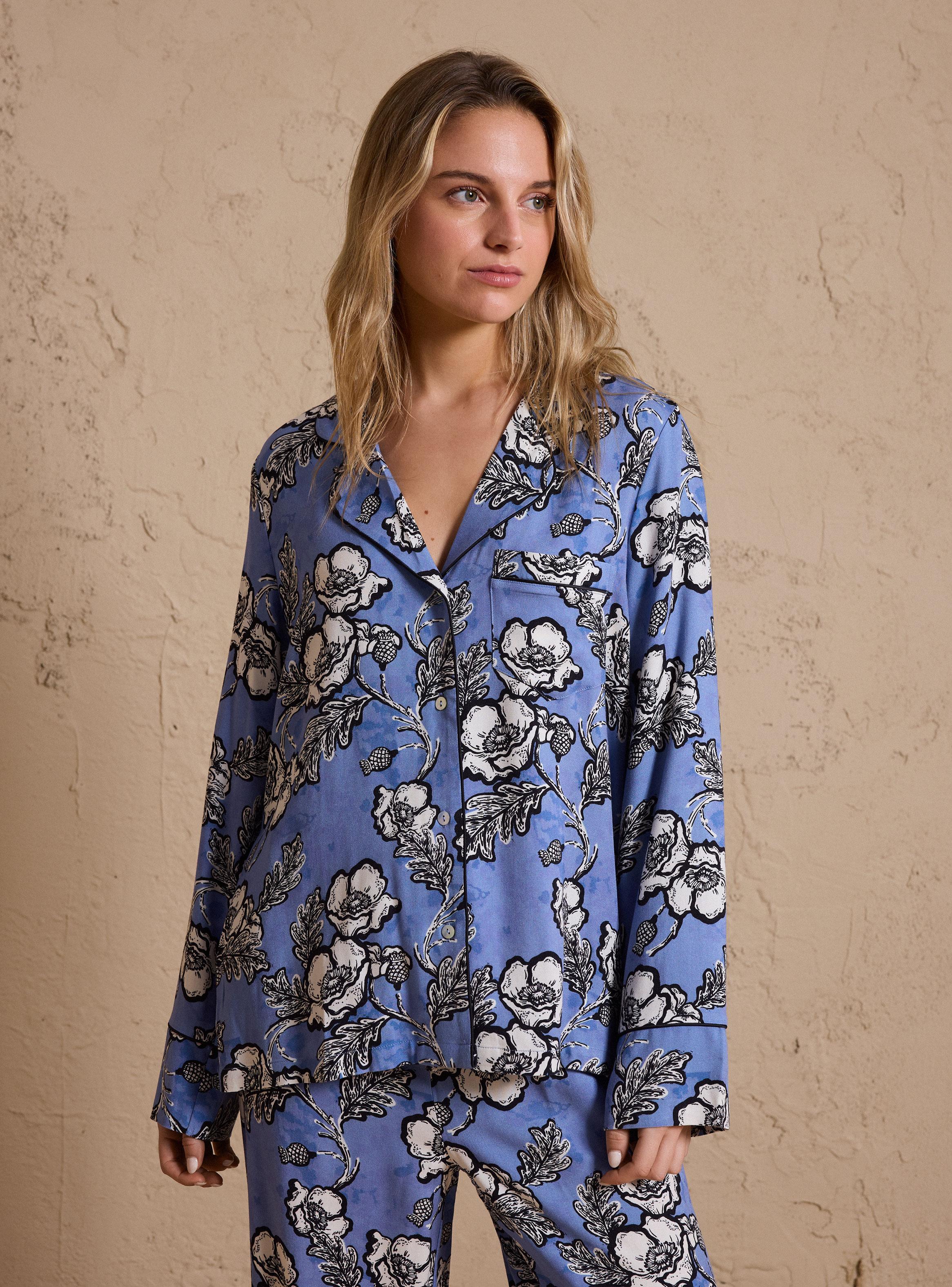 Pijama Camisero Suave Full Print-0
