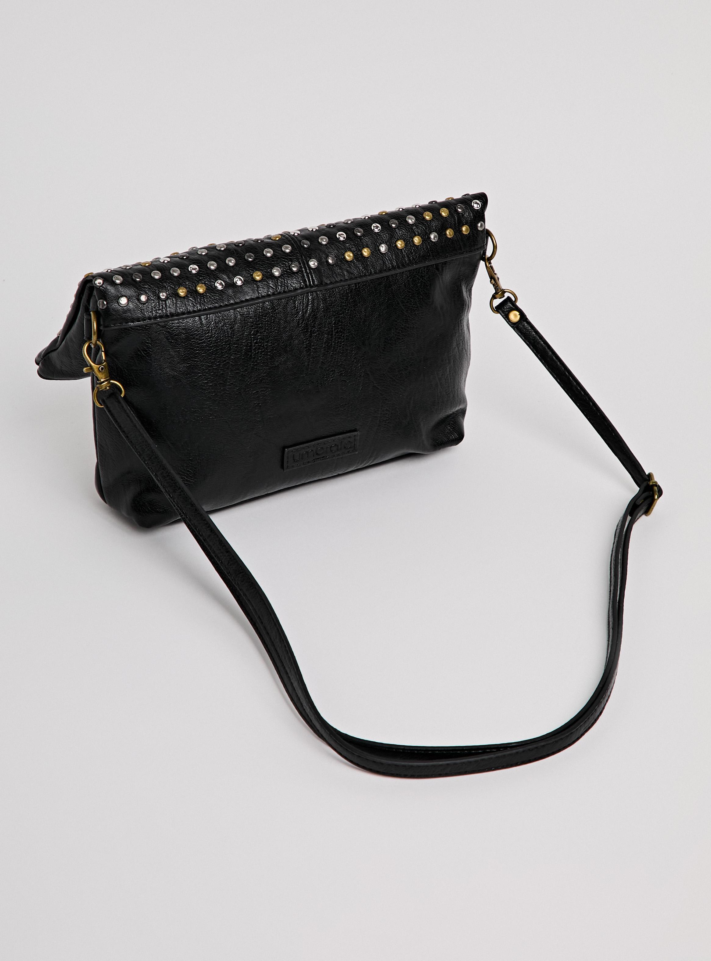 Cartera de Hombro Tipo Bandolera con Mix Tachas-4