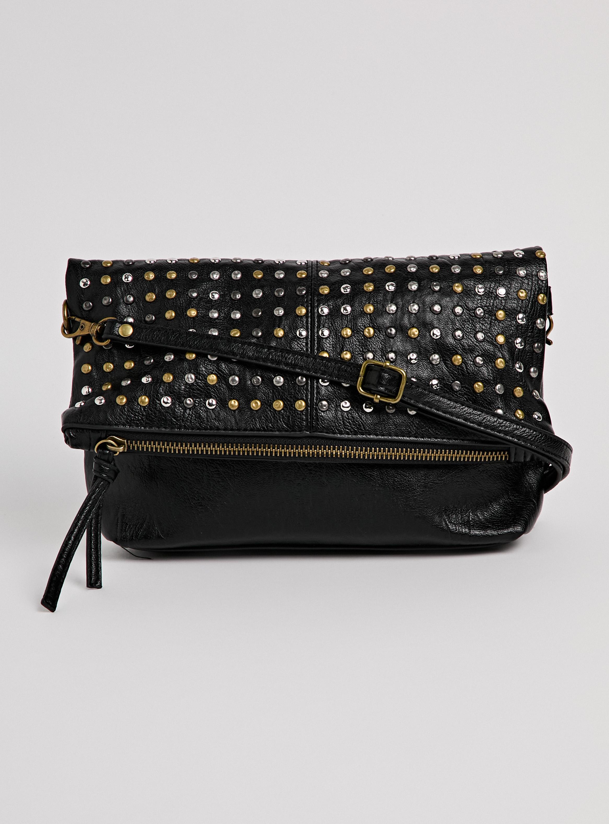 Cartera de Hombro Tipo Bandolera con Mix Tachas-2