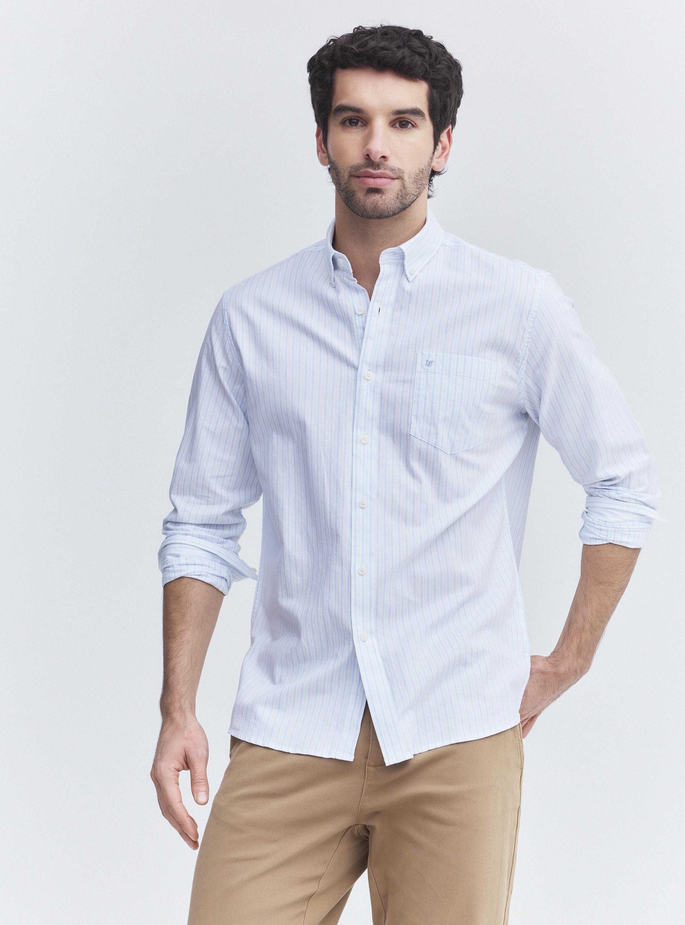 Camisa Algodón Elastano-0