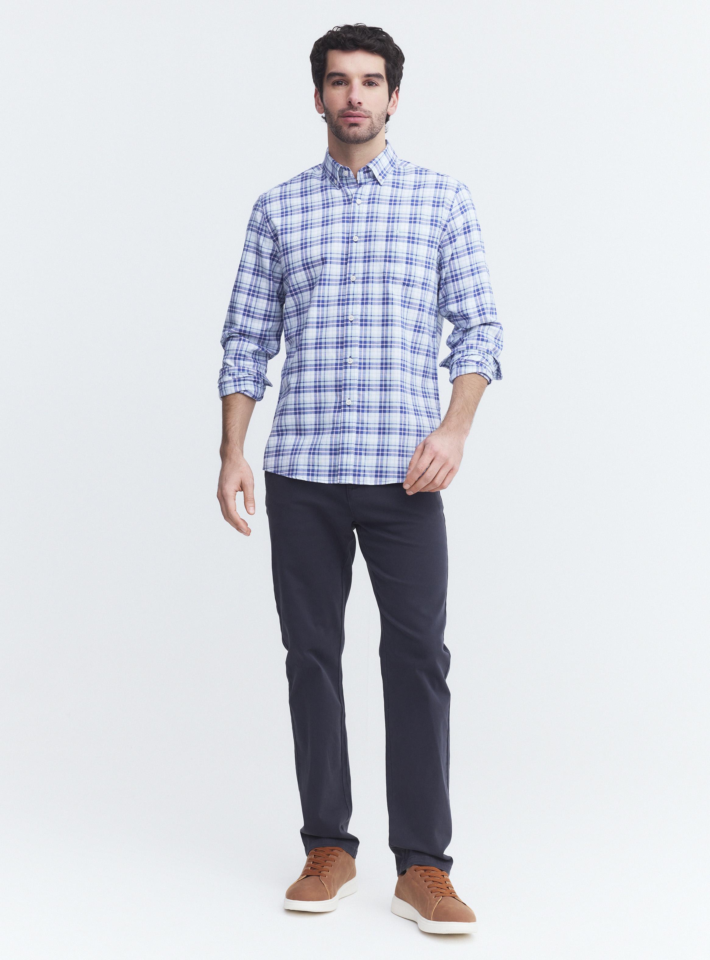 Camisa Oxford Algodón-4