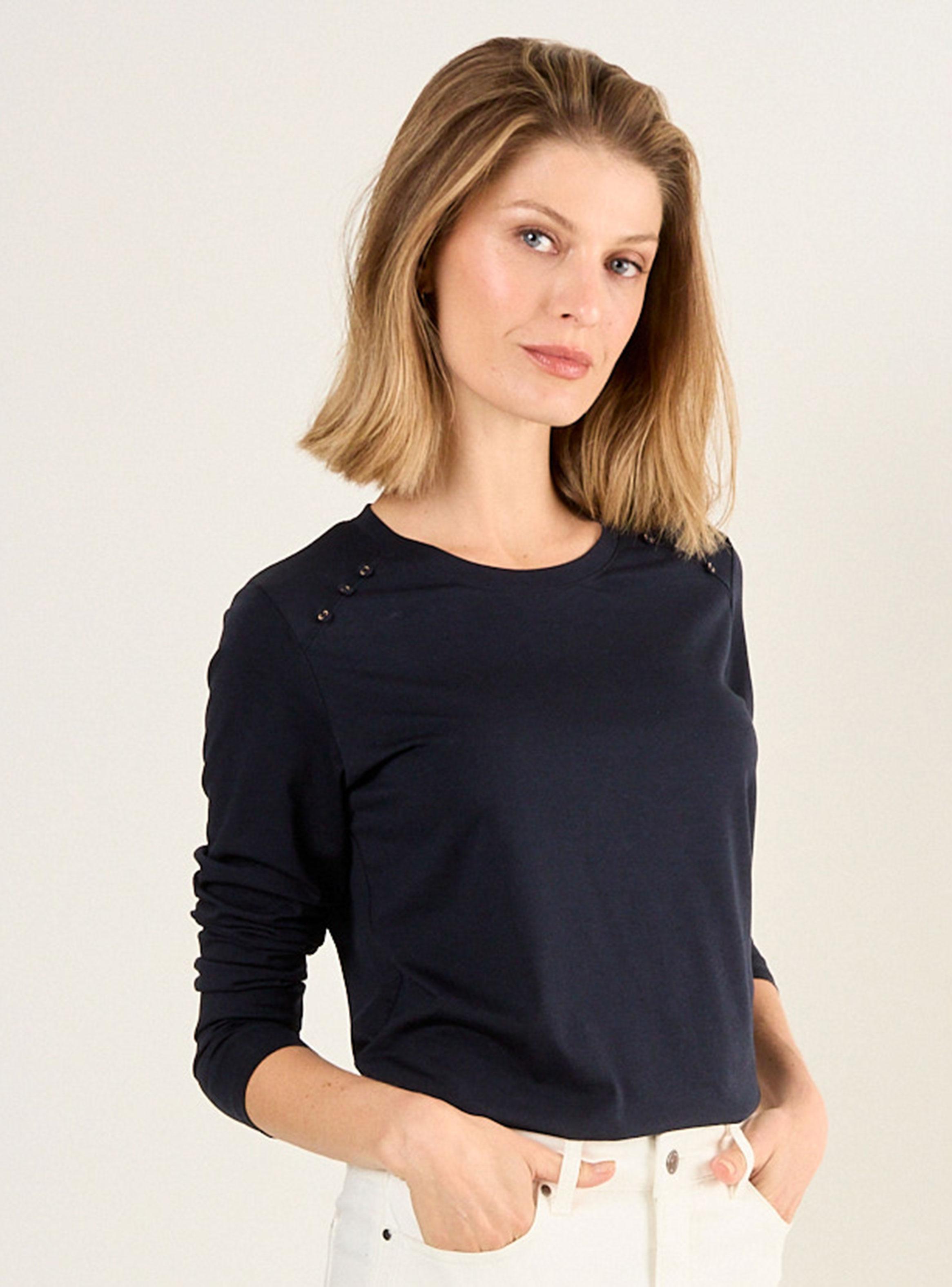 Polera Básica Detalle Hombro-2