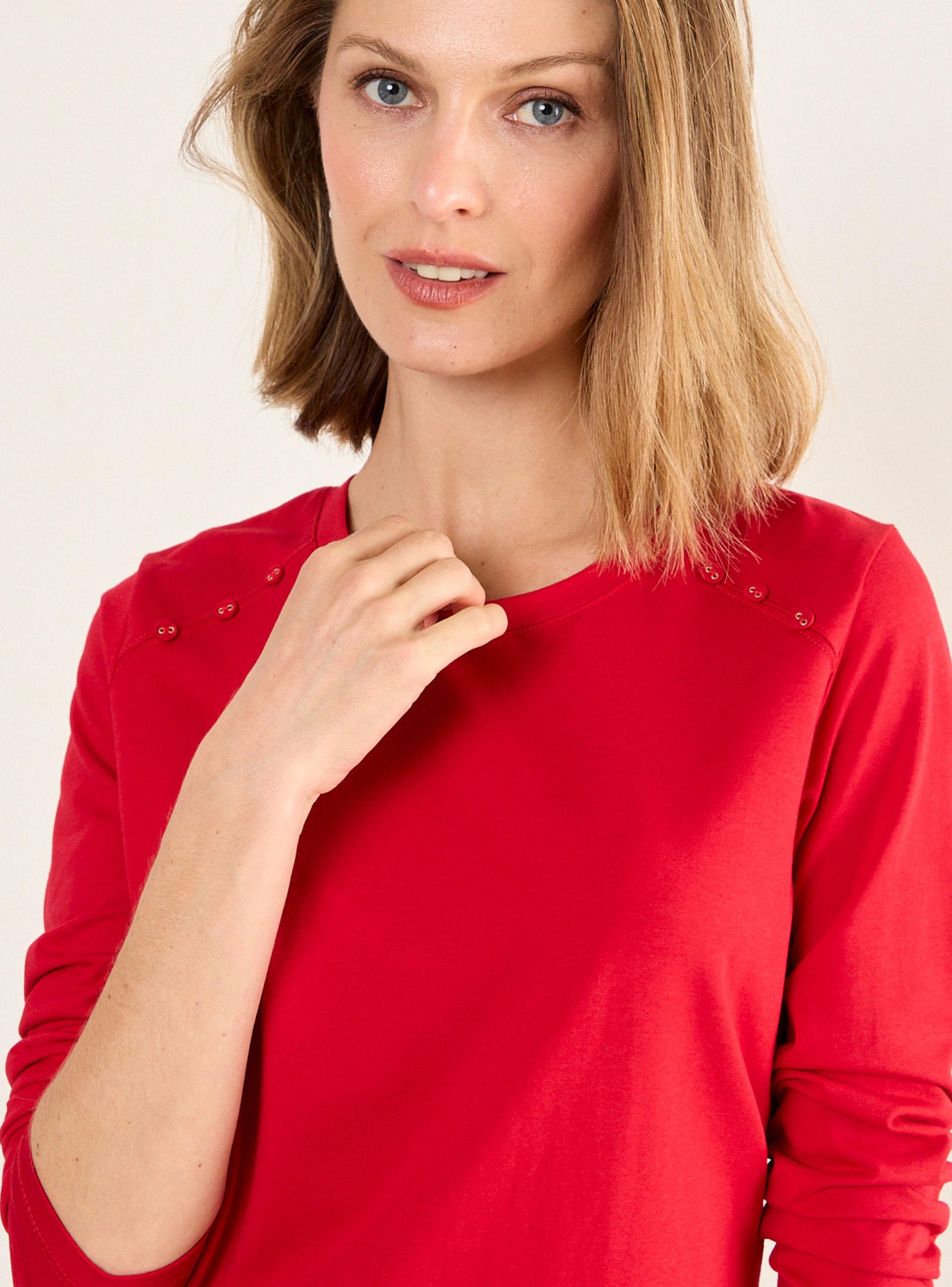 Polera Básica con Detalle en Hombros Color-3