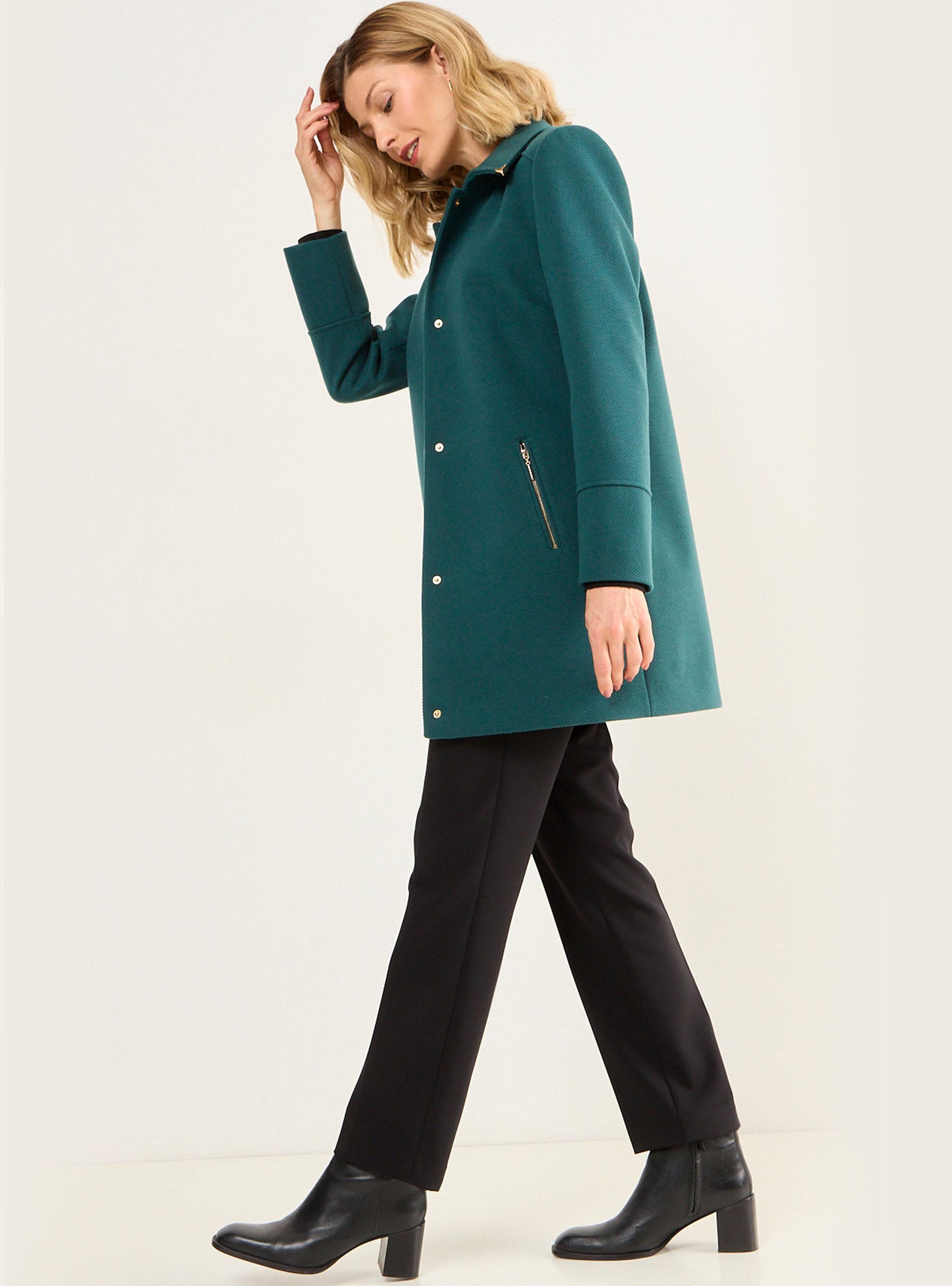 Abrigo Chaquetón Cuello Camisero-4