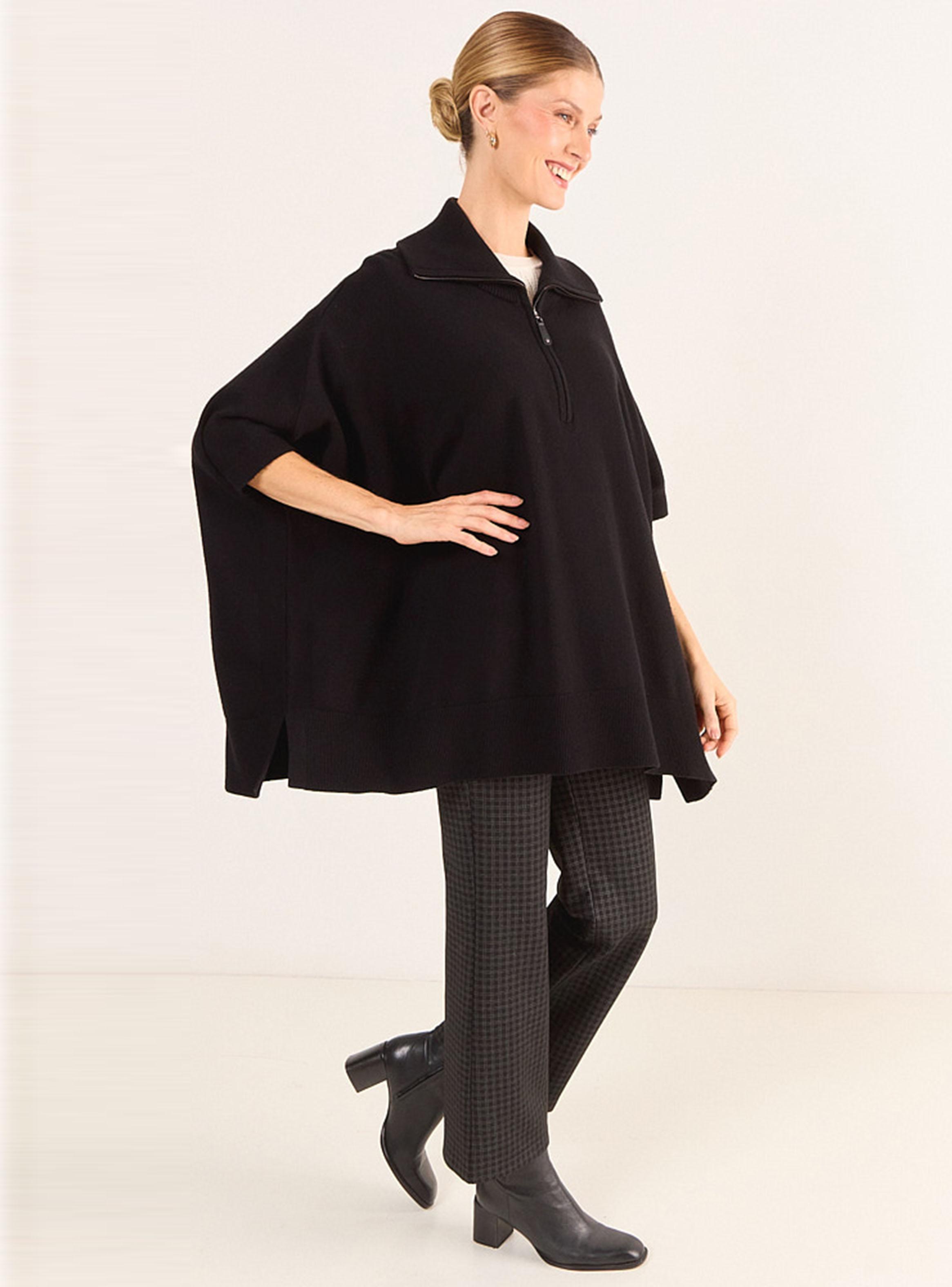 Poncho con Cuello Cierre-3