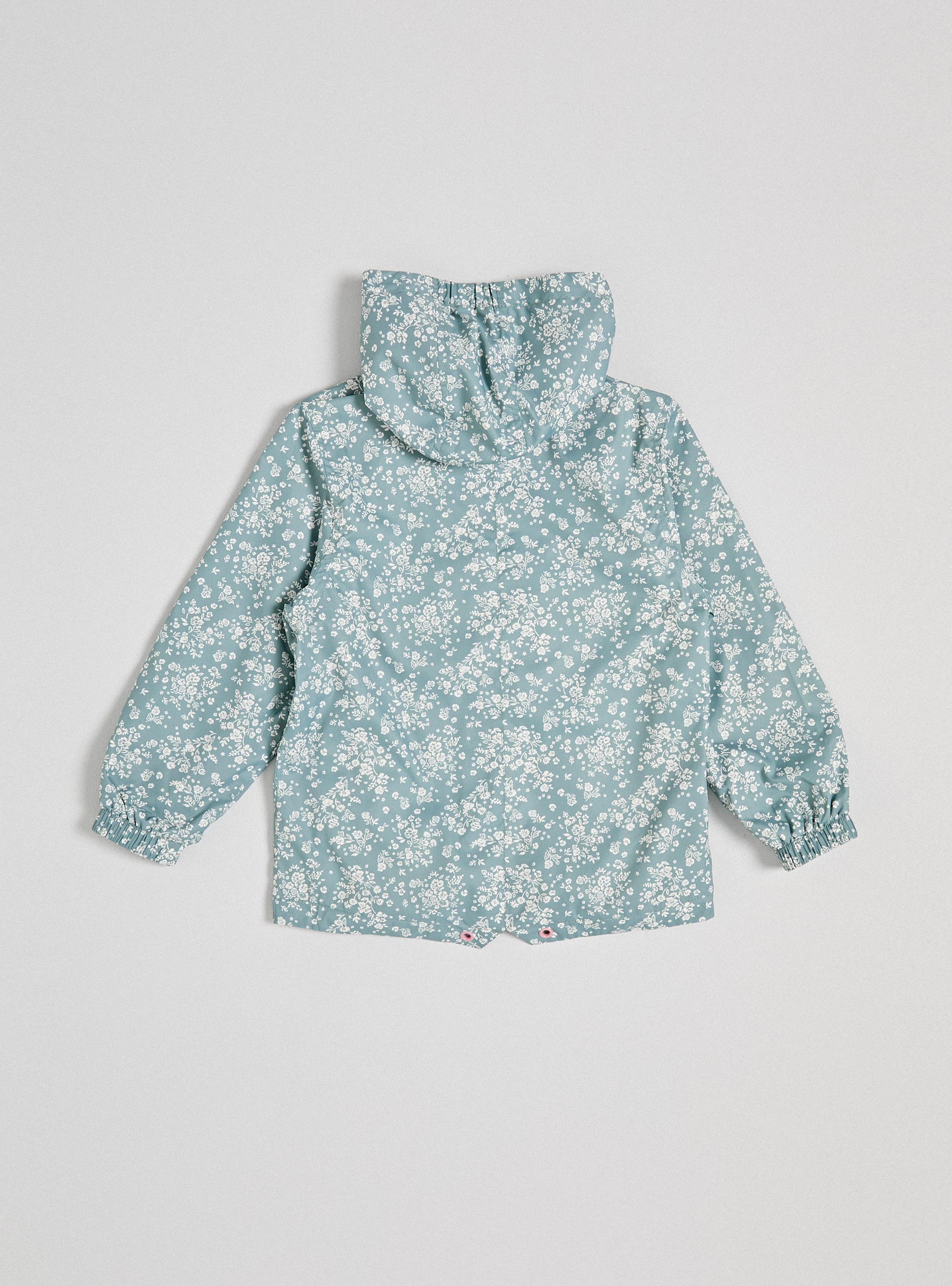 Parka Cierre Color Fullprint Floral-2
