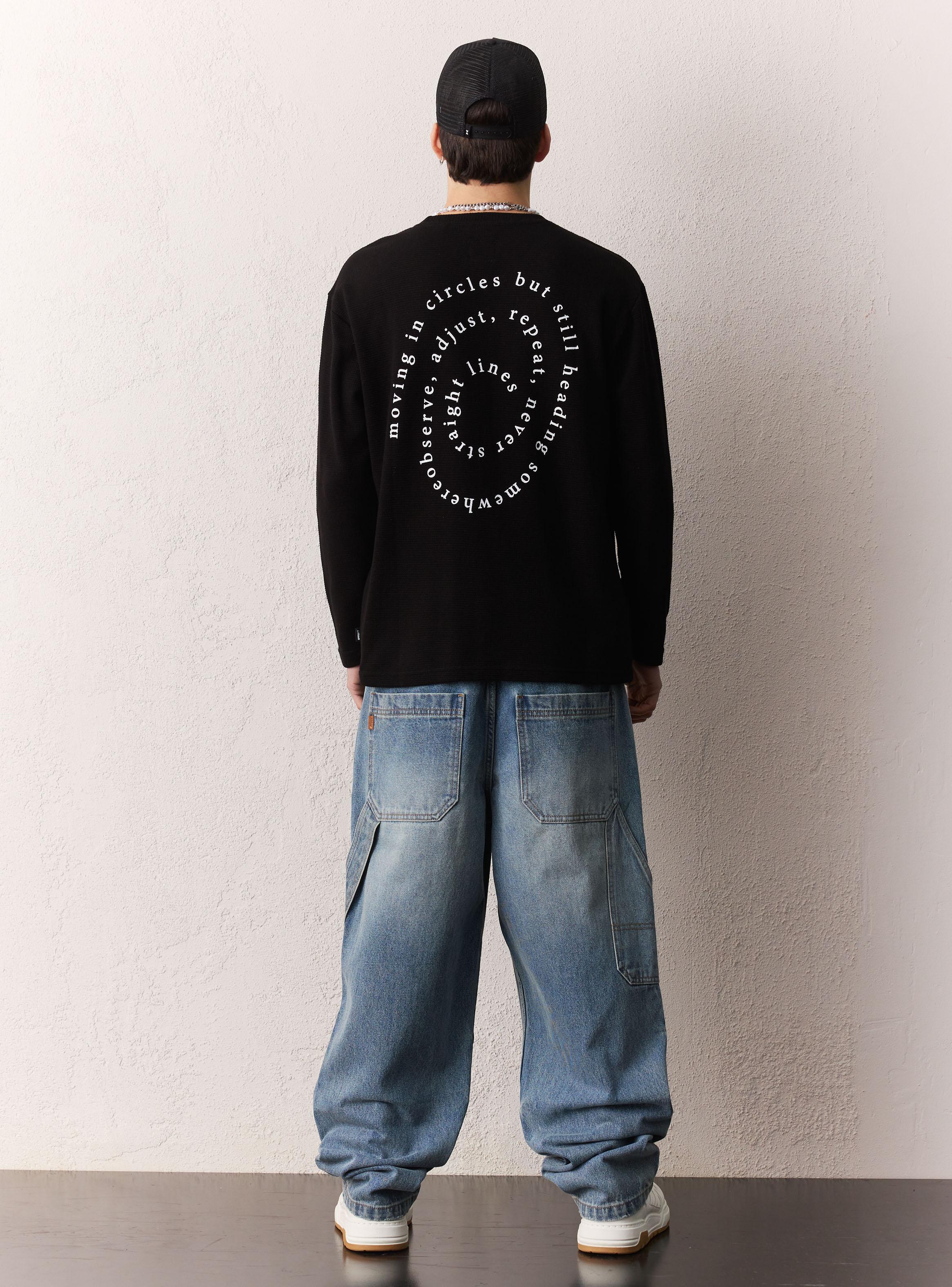 Jeans con Ajustes en la Cintura-5