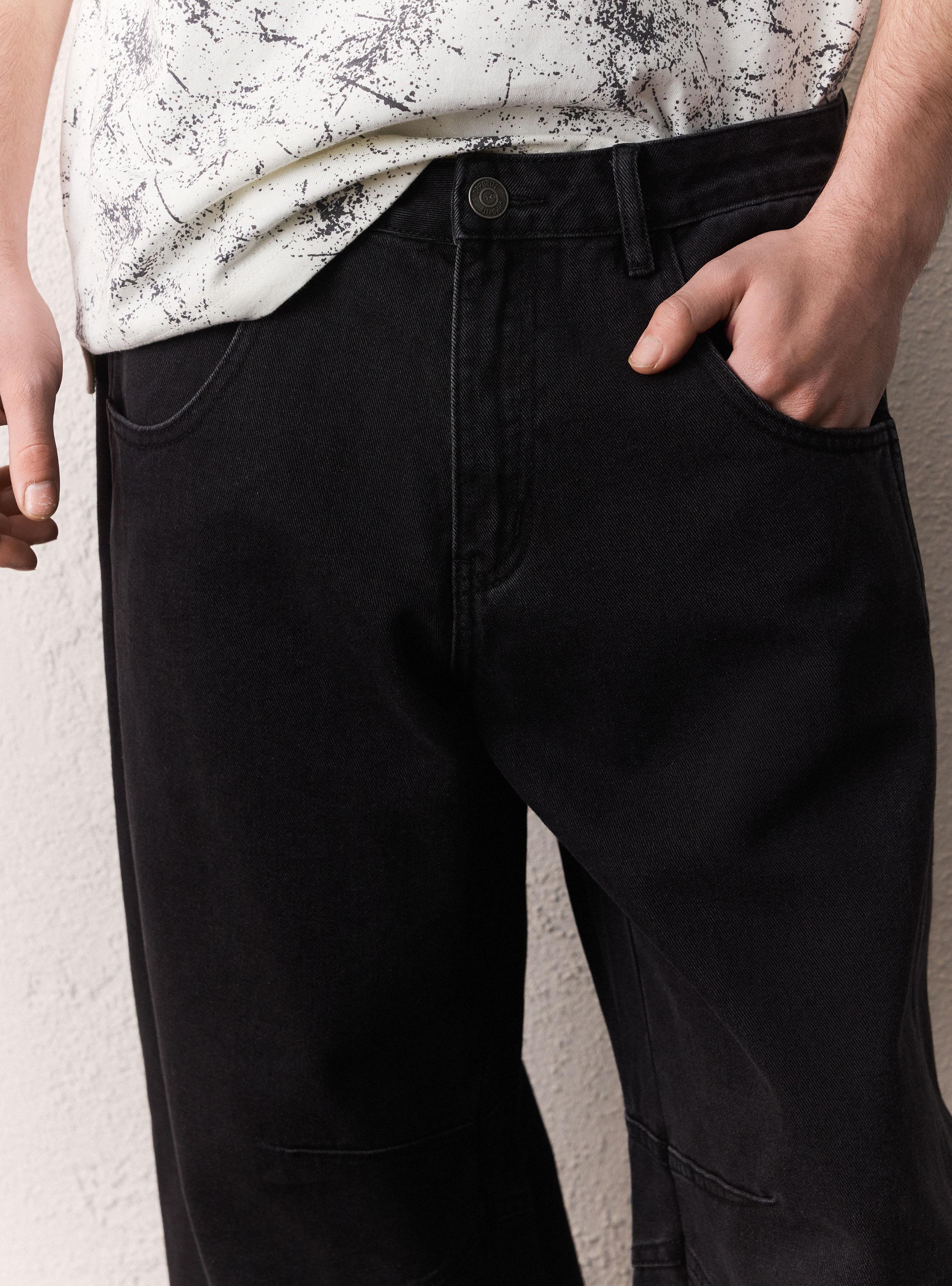 Jeans con Pinzas en Rodillas-2
