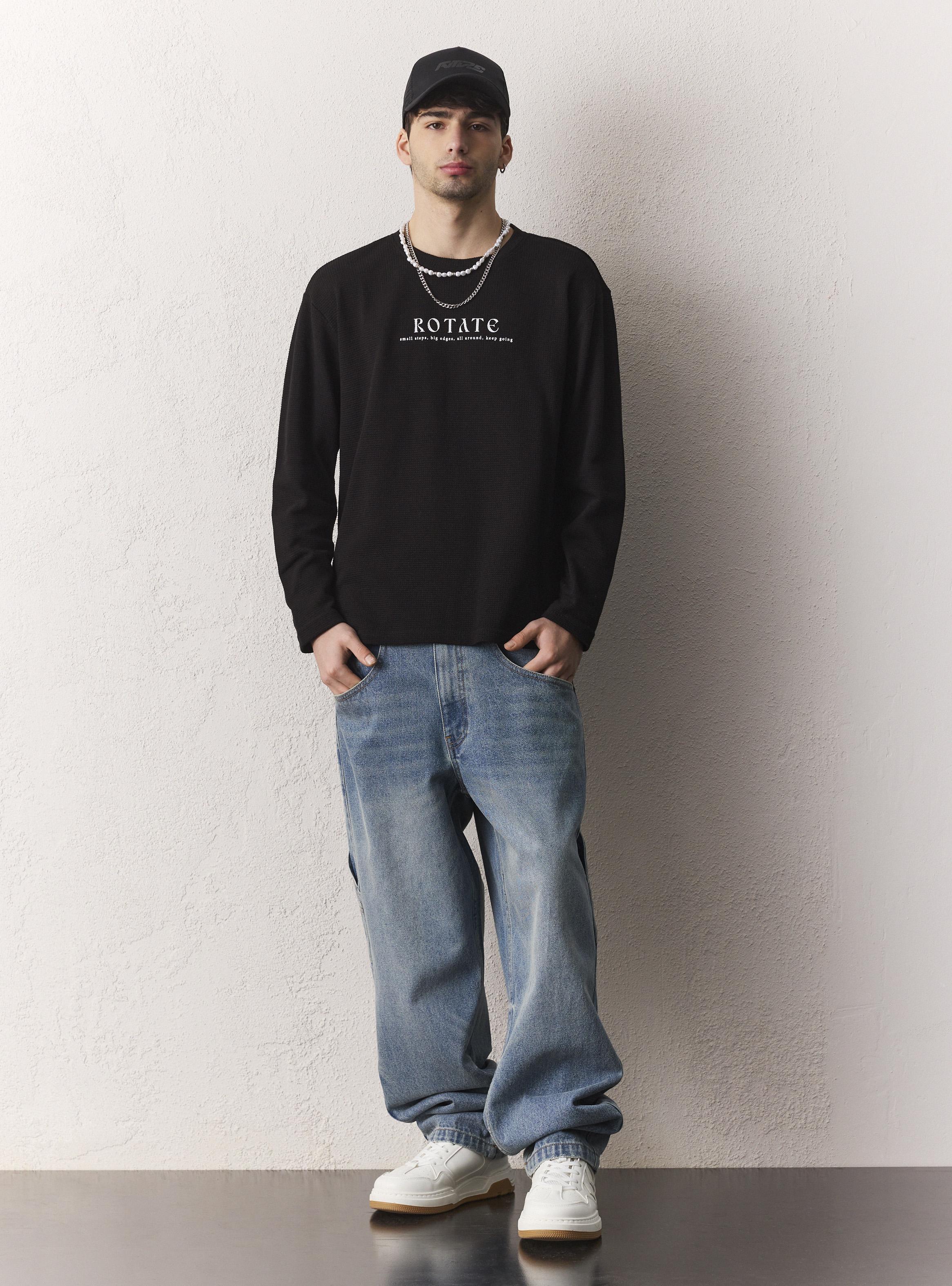 Polera Texturizada Print-4