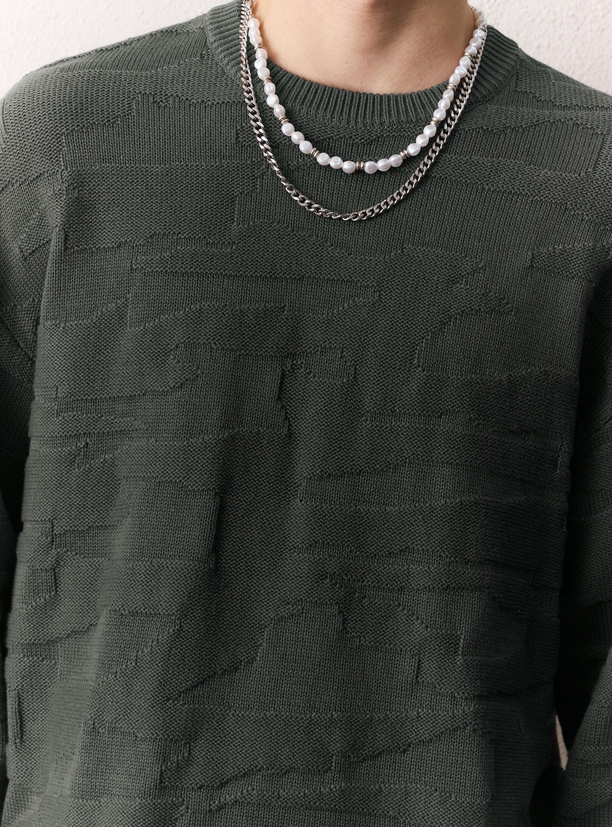 Sweater Jacquard Camuflaje a tono-3