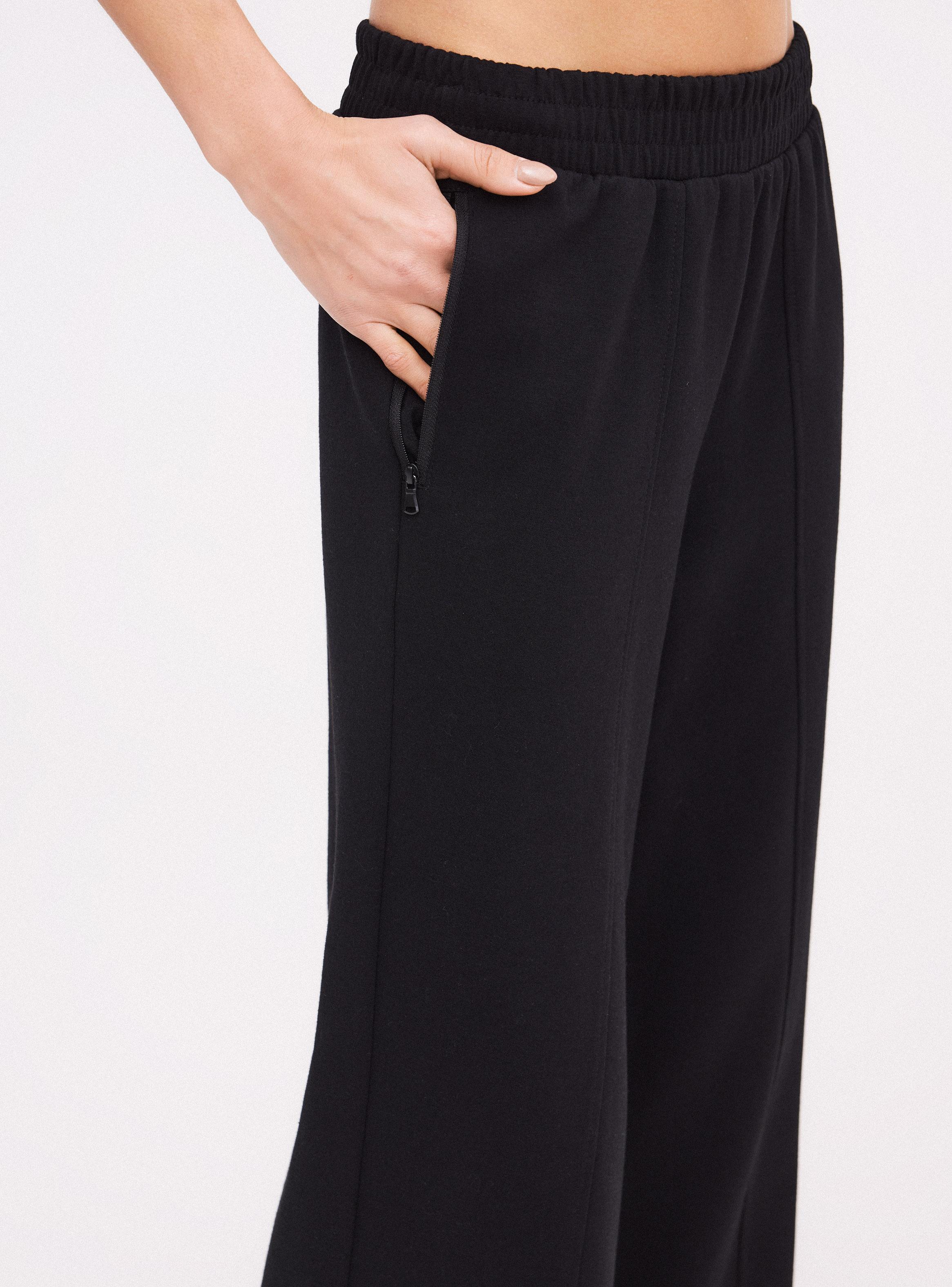 Pantalón de Buzo Wide Leg-2