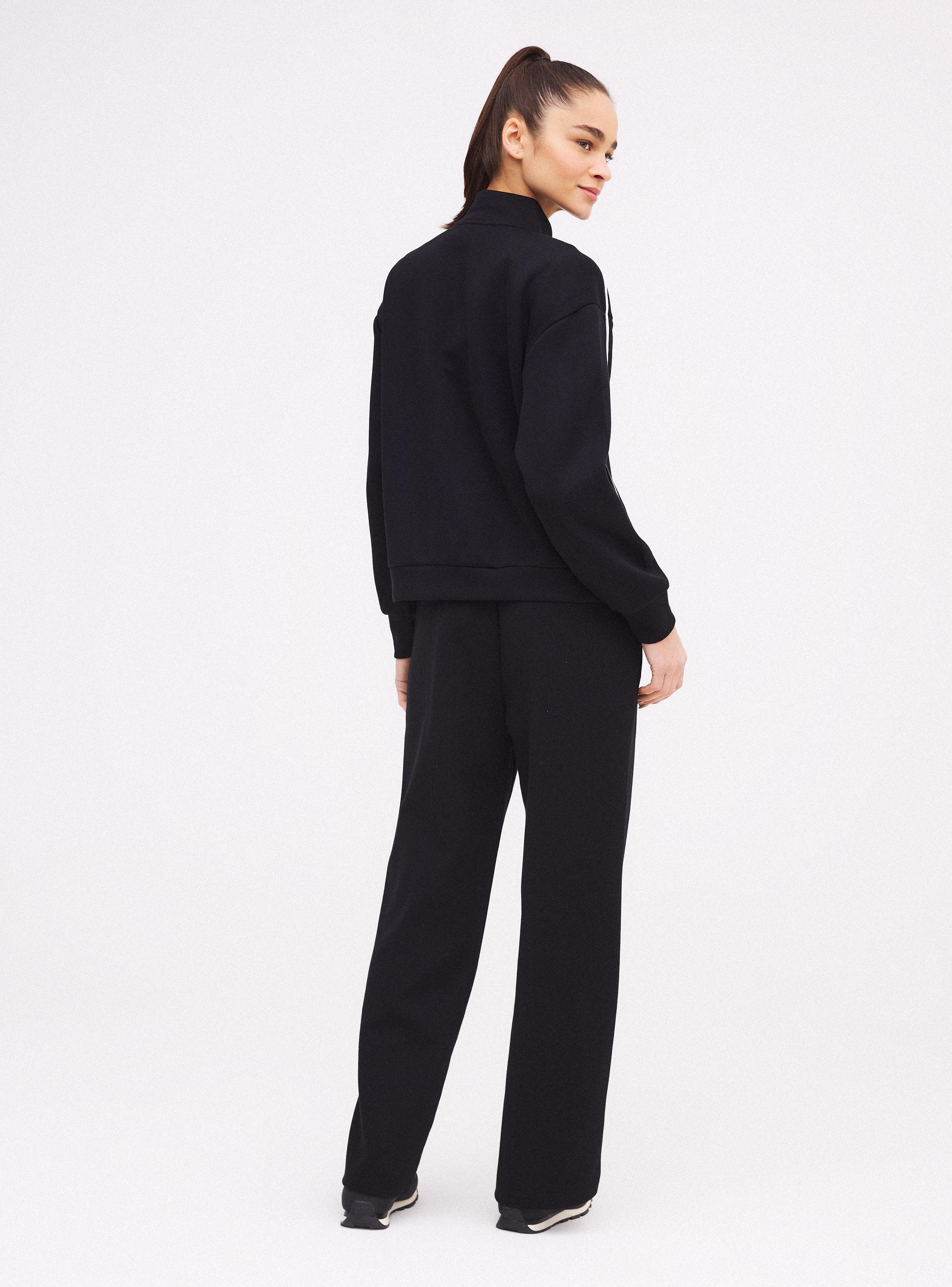 Pantalón de Buzo Wide Leg-5
