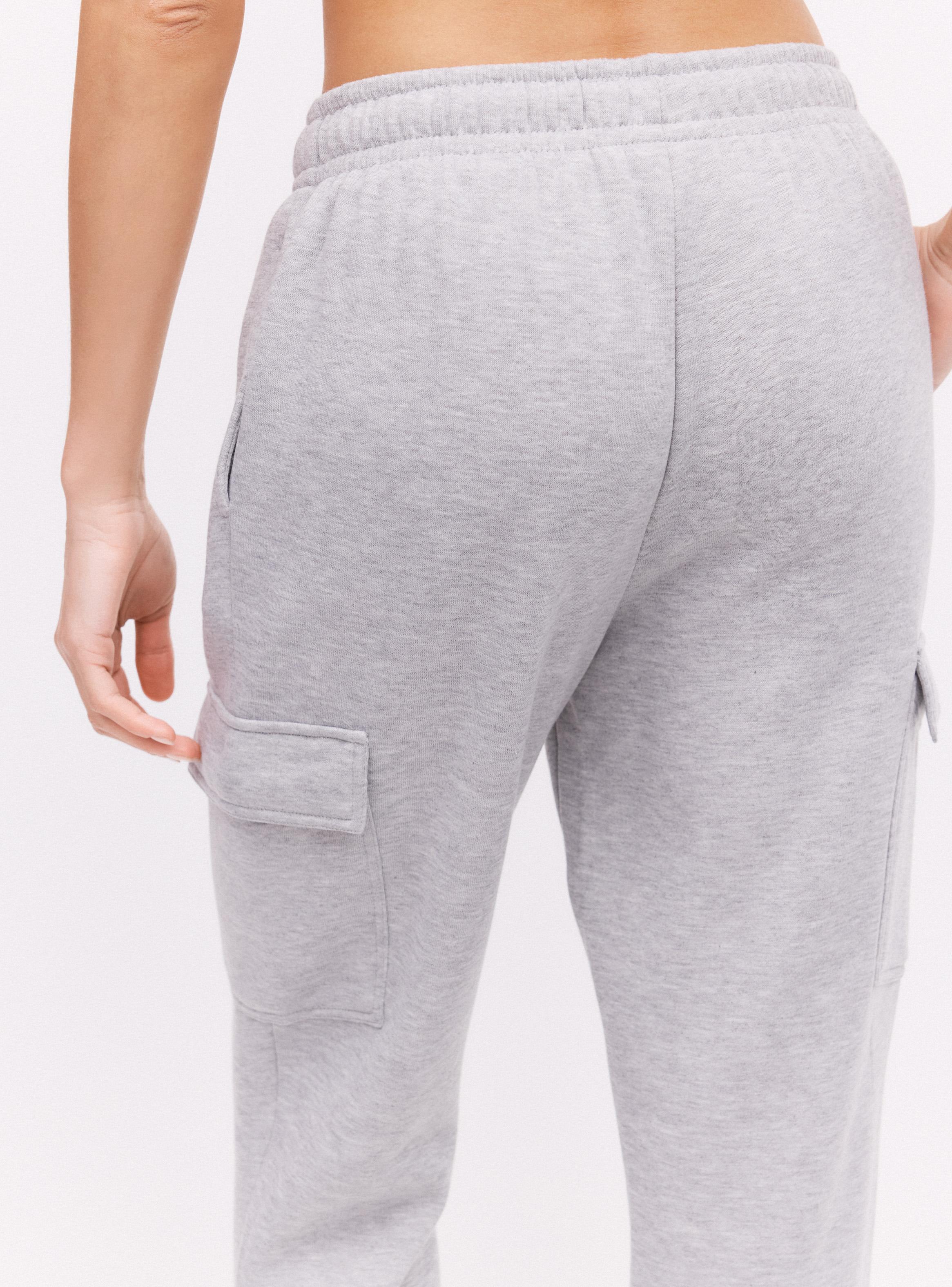 Pantalón de Buzo Cargo Wide Leg-3