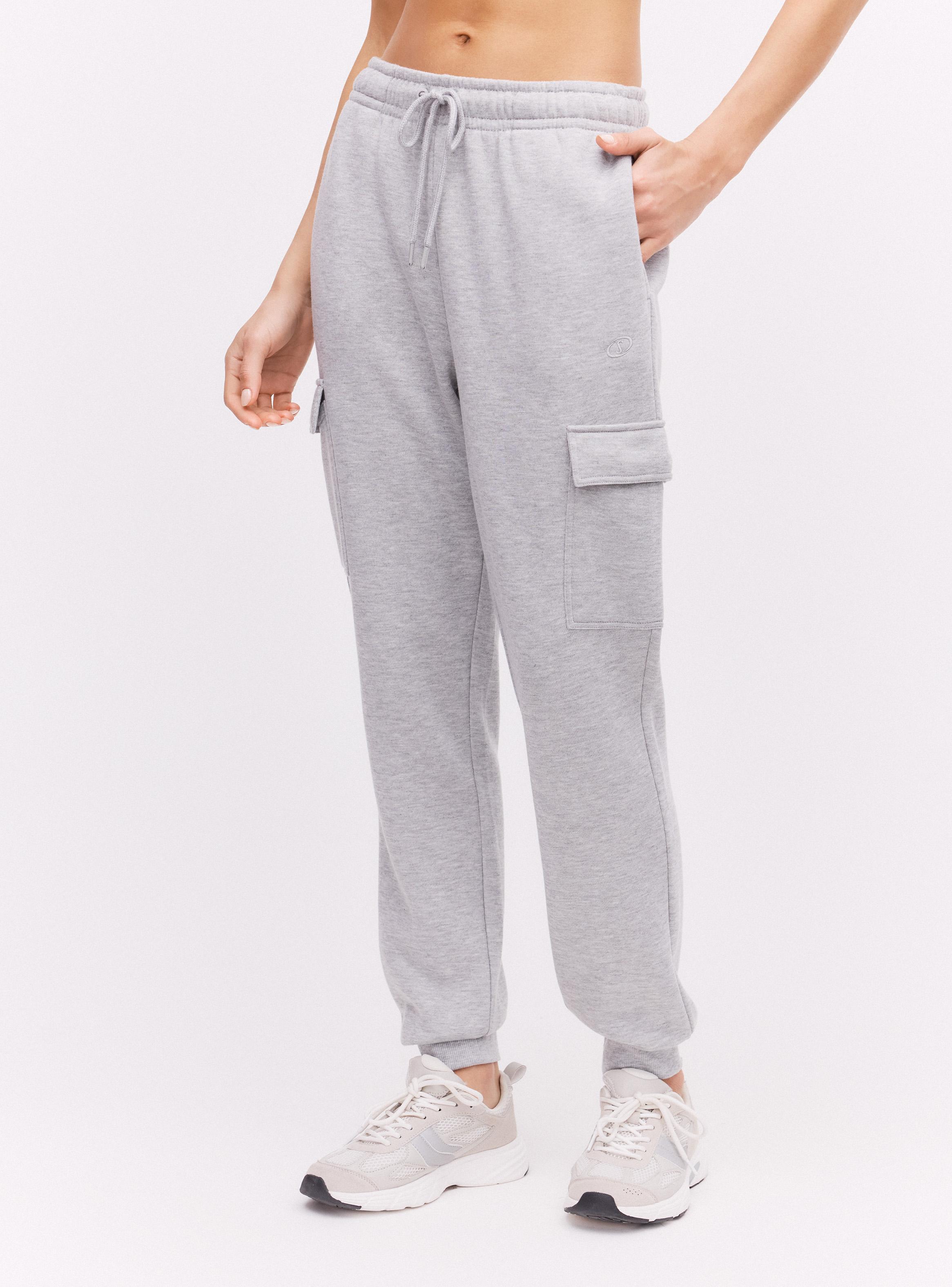Pantalón de Buzo Cargo Wide Leg-0