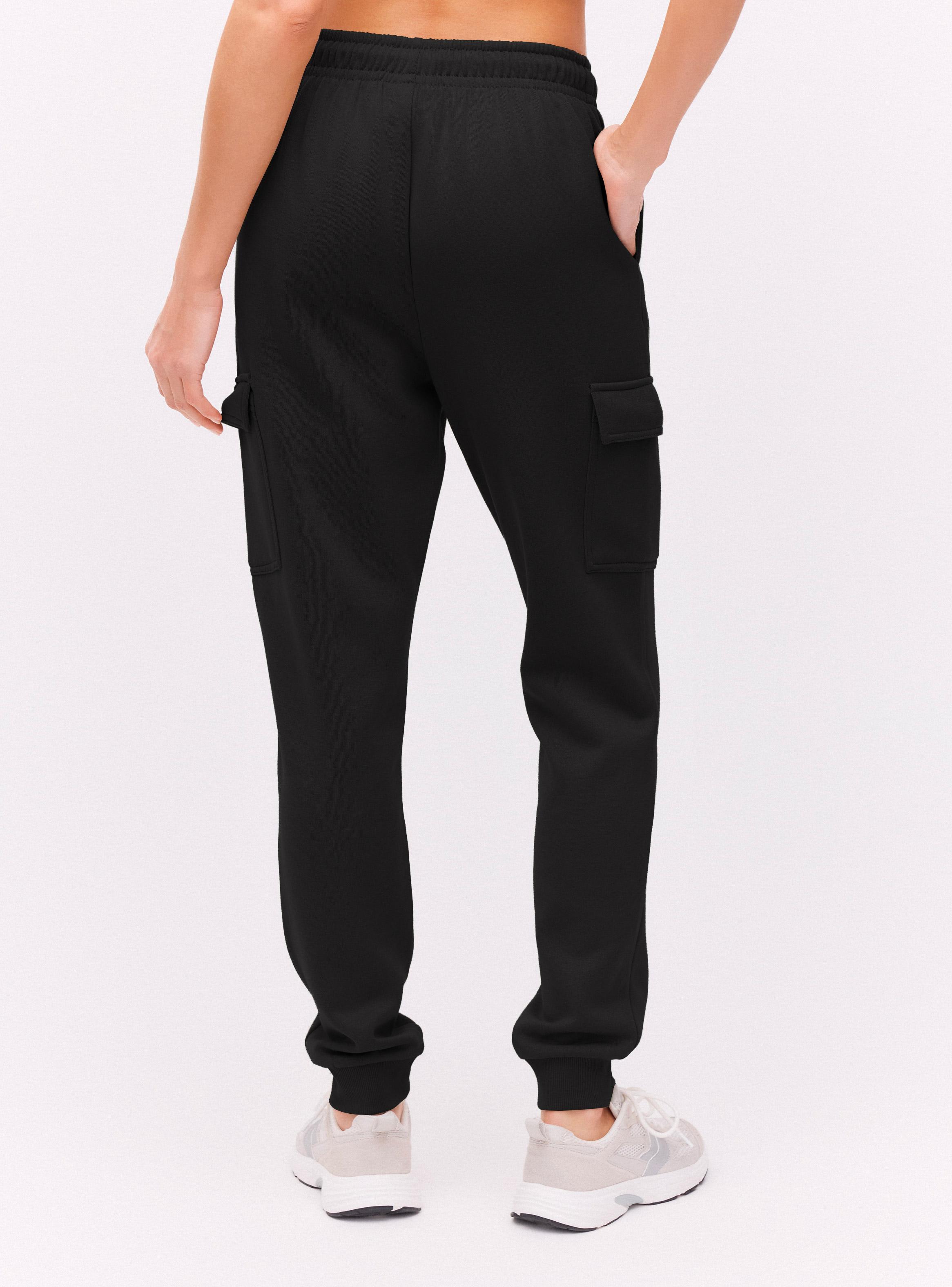 Pantalón de Buzo Cargo Wide Leg-1