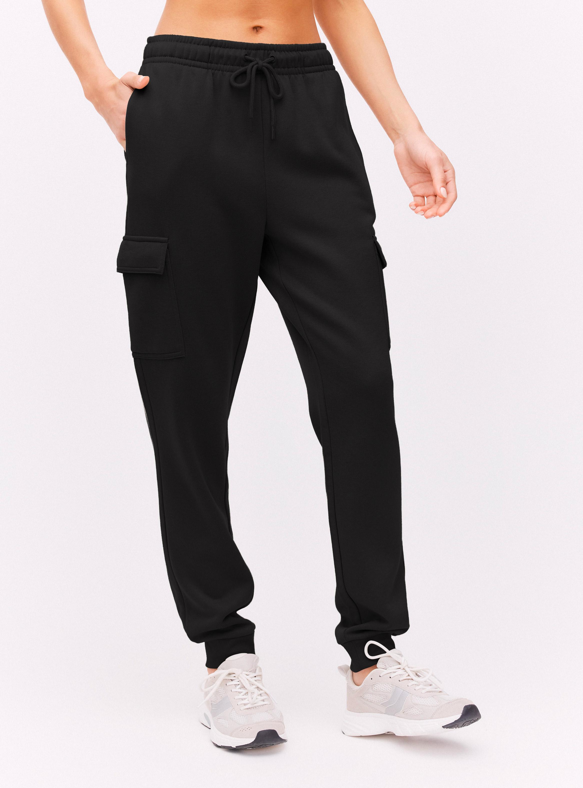 Pantalón de Buzo Cargo Wide Leg-0