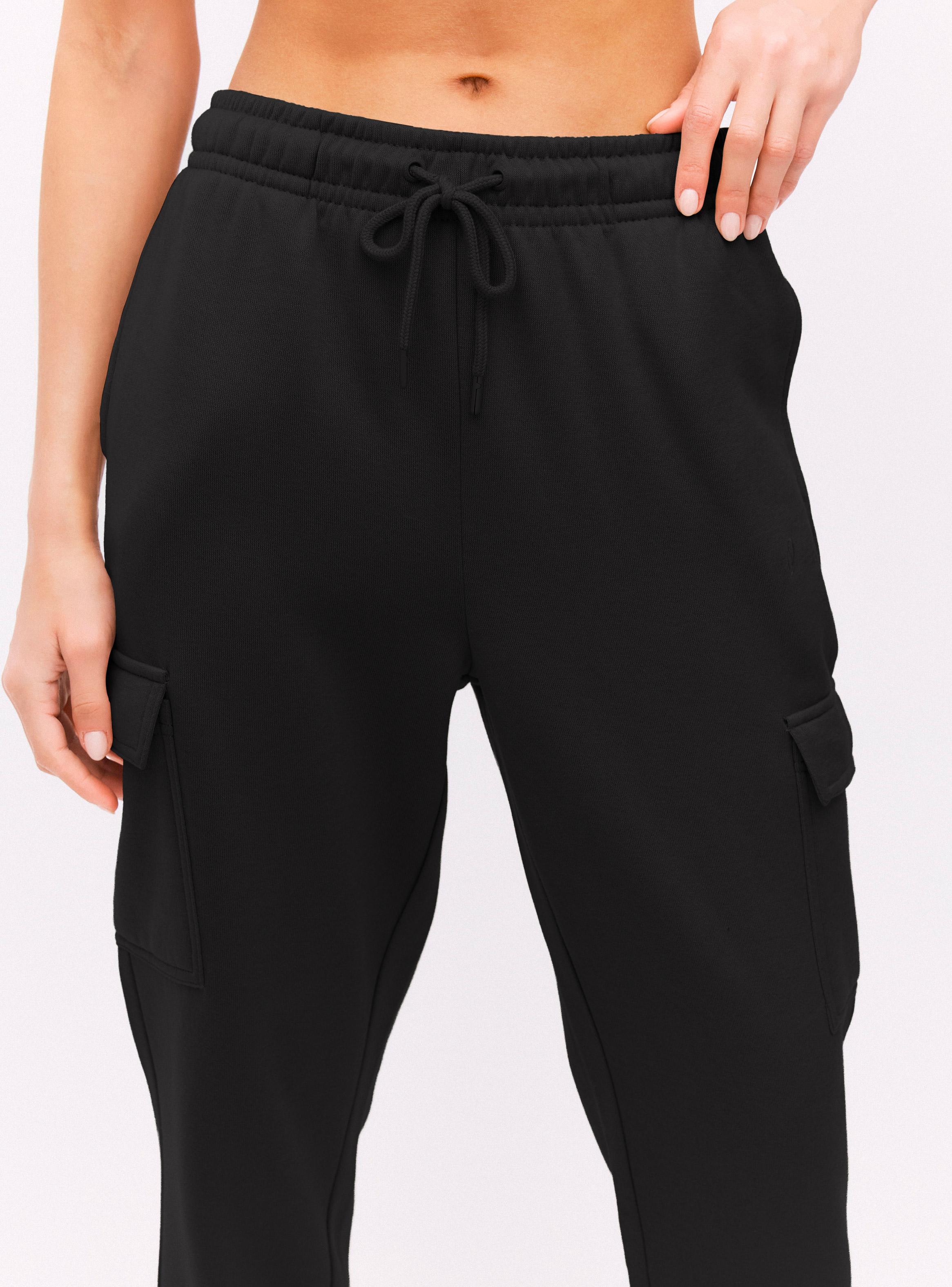 Pantalón de Buzo Cargo Wide Leg-2