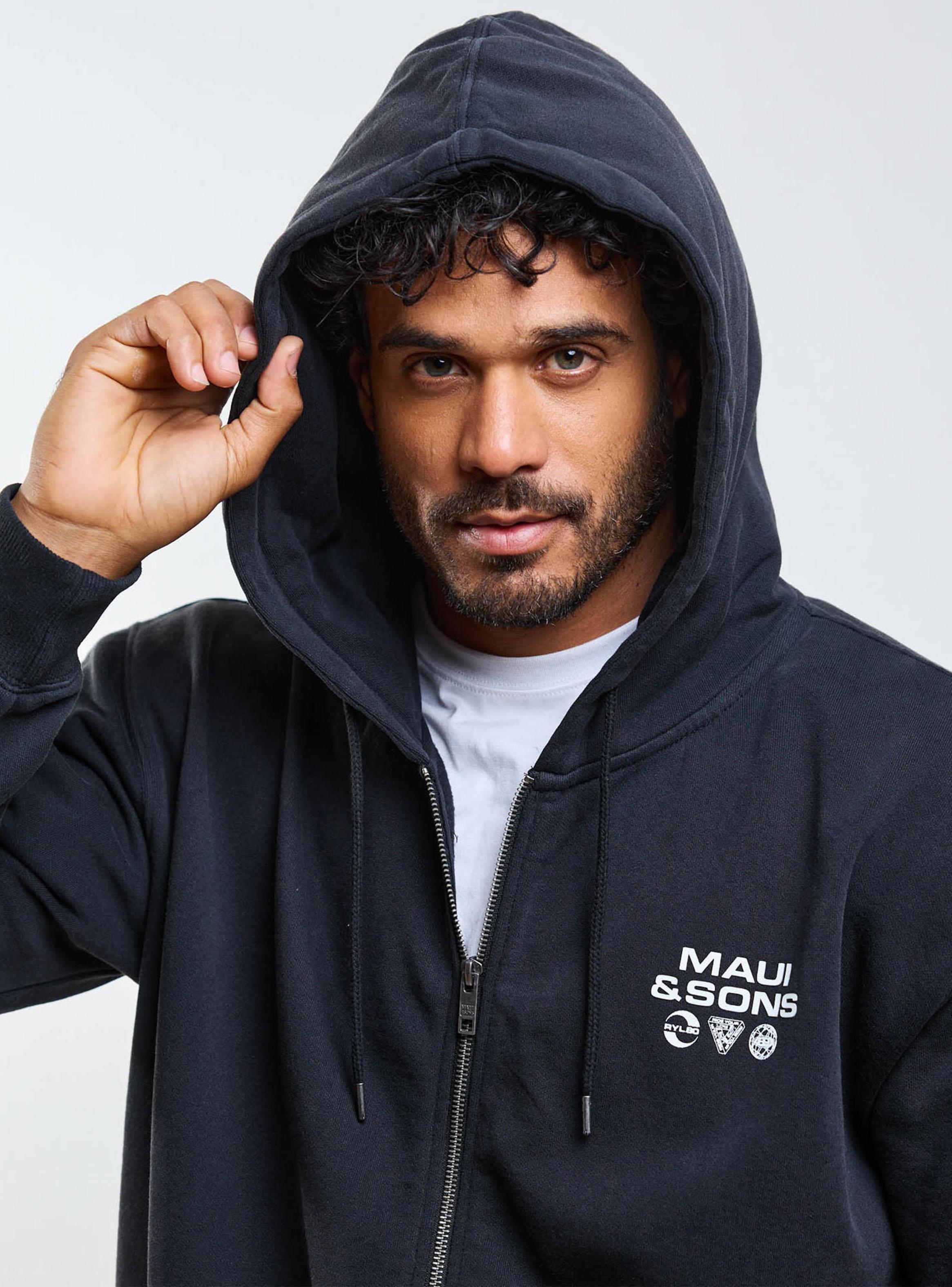 Polerón Deportivo Print Manga-5