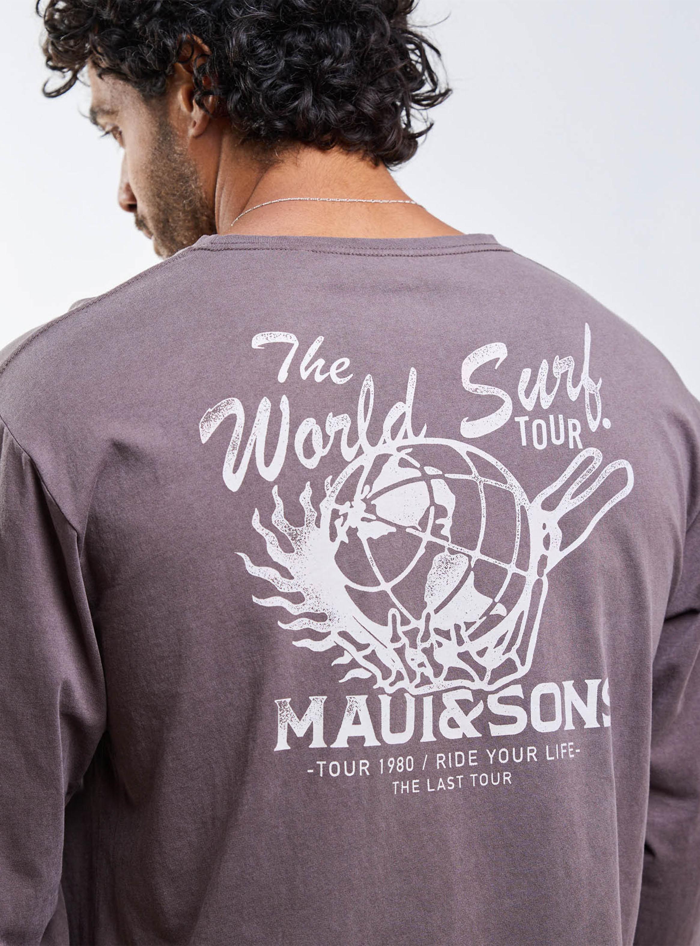 Polera Manga Larga Print Globo-5