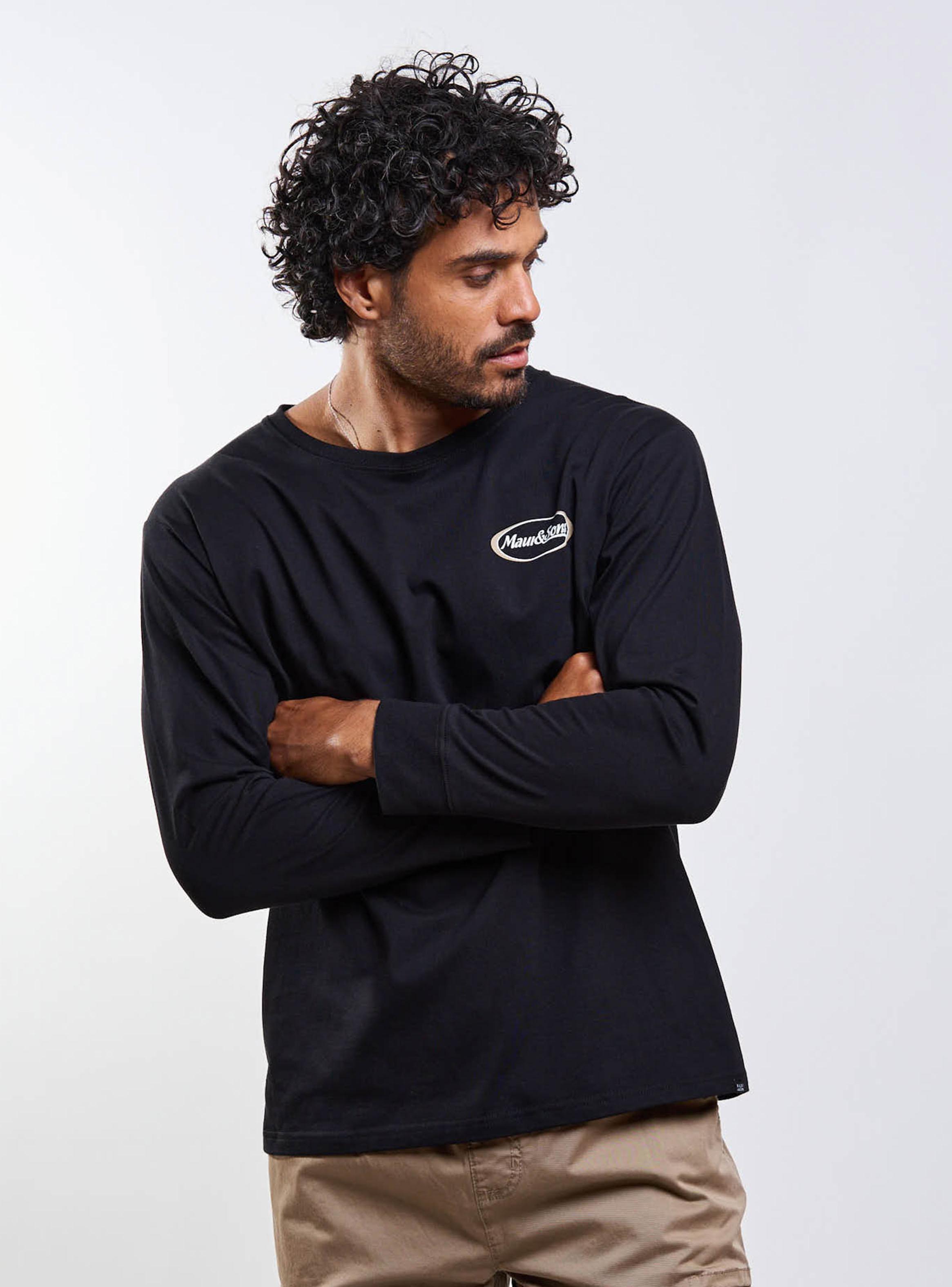 Polera Manga Larga con Logo-2