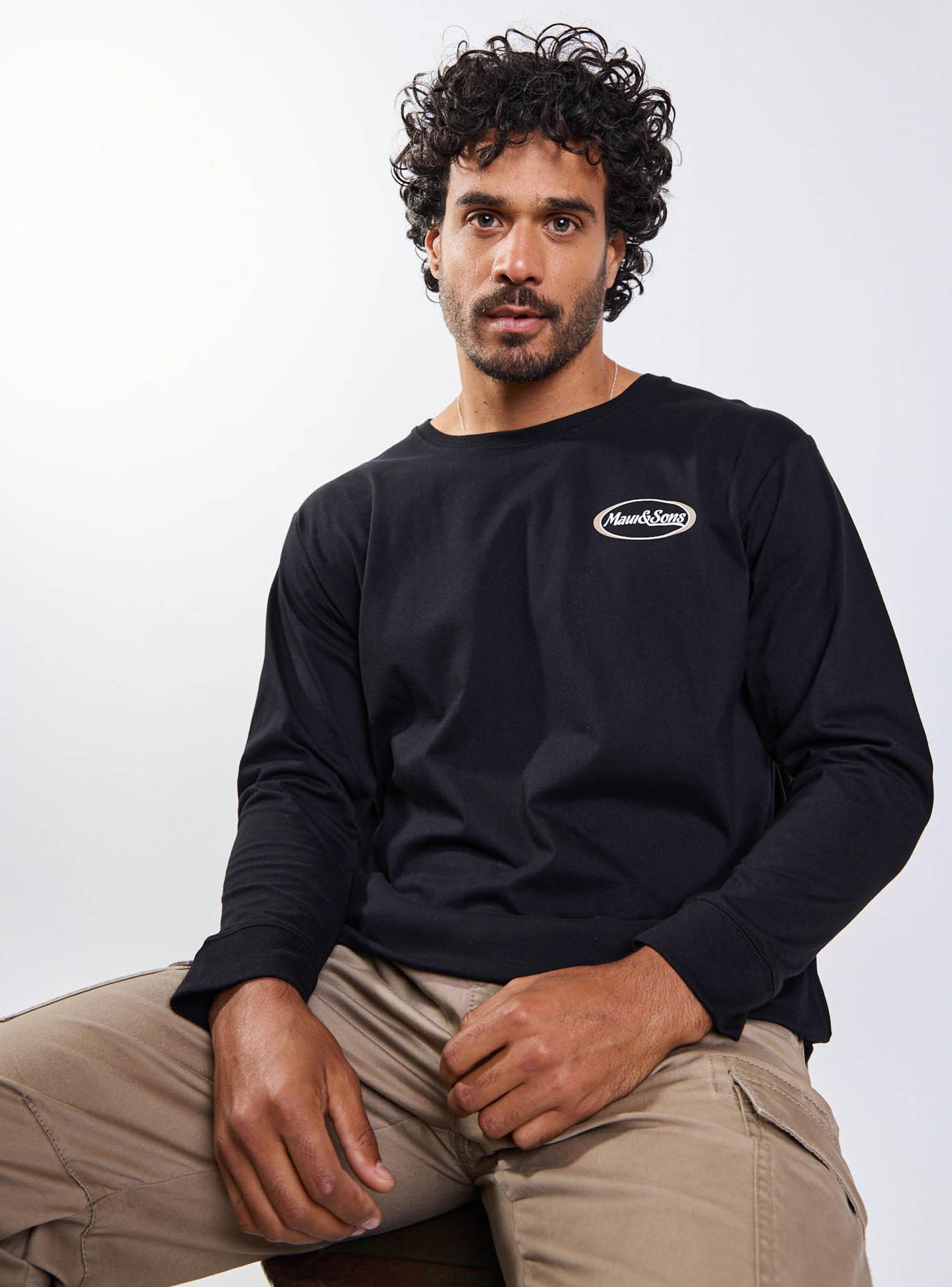 Polera Manga Larga con Logo-5